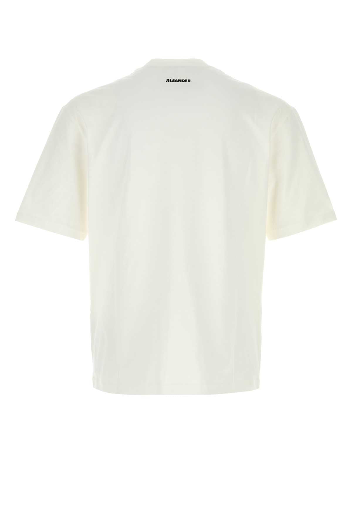 Jil Sander Photograph Print T-Shirt — White, view 2