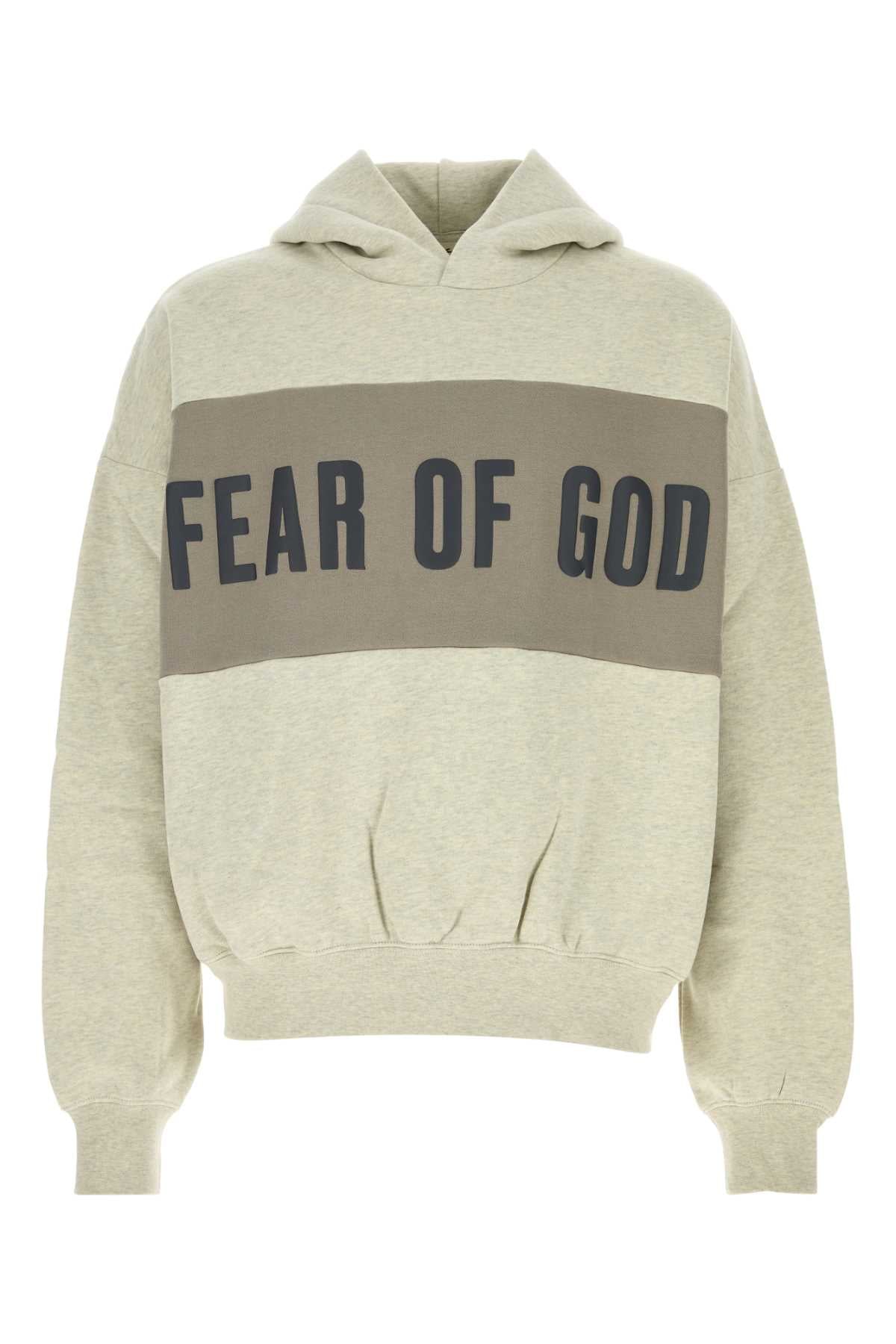 Fear Of God Essential Relaxed Hoodie — Beige by Fear Of God Essential