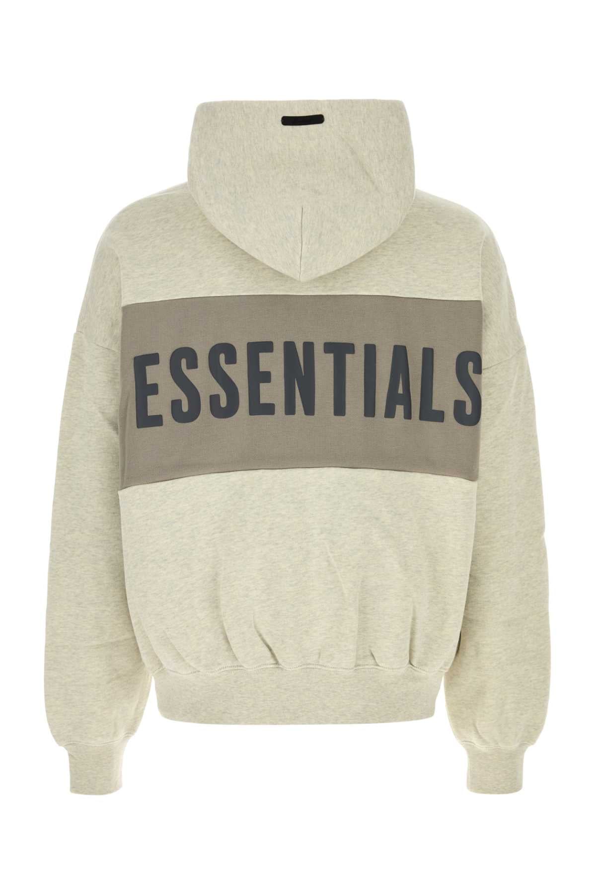 Fear Of God Essential Relaxed Hoodie — Beige, view 2
