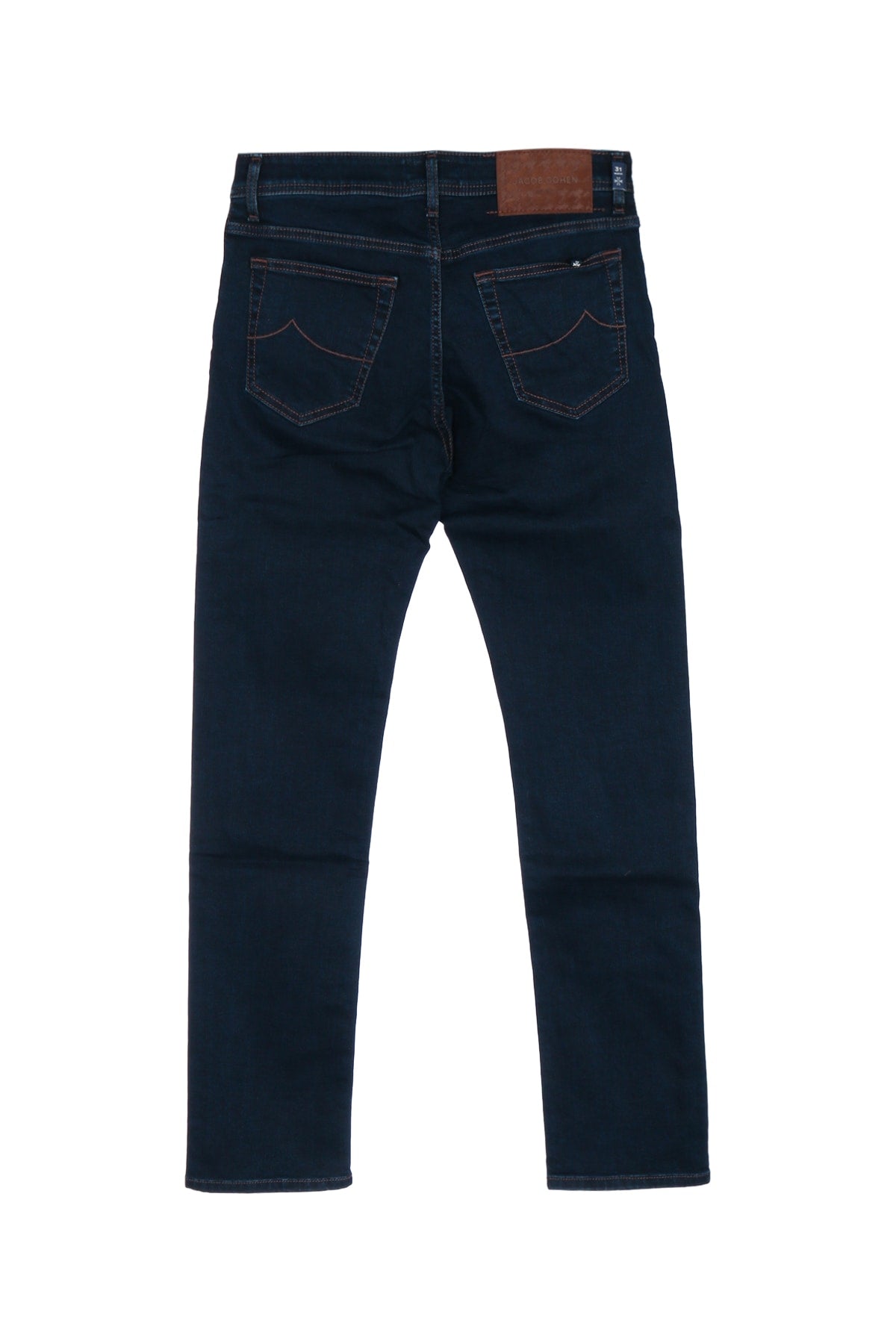 Jacob Cohen Five-Pocket Denim Jeans — Navy, view 2