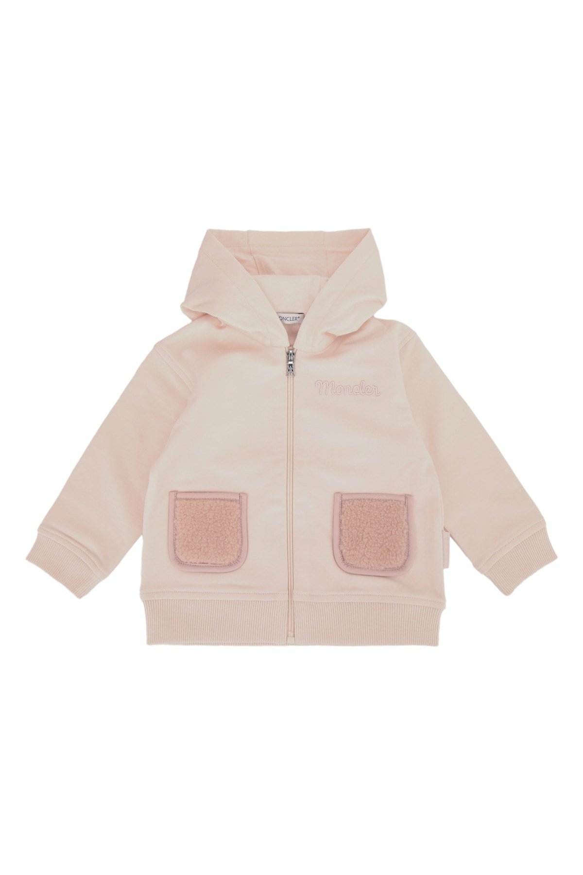 Moncler Jr Clothing Hoodie — Pink by Moncler Jr