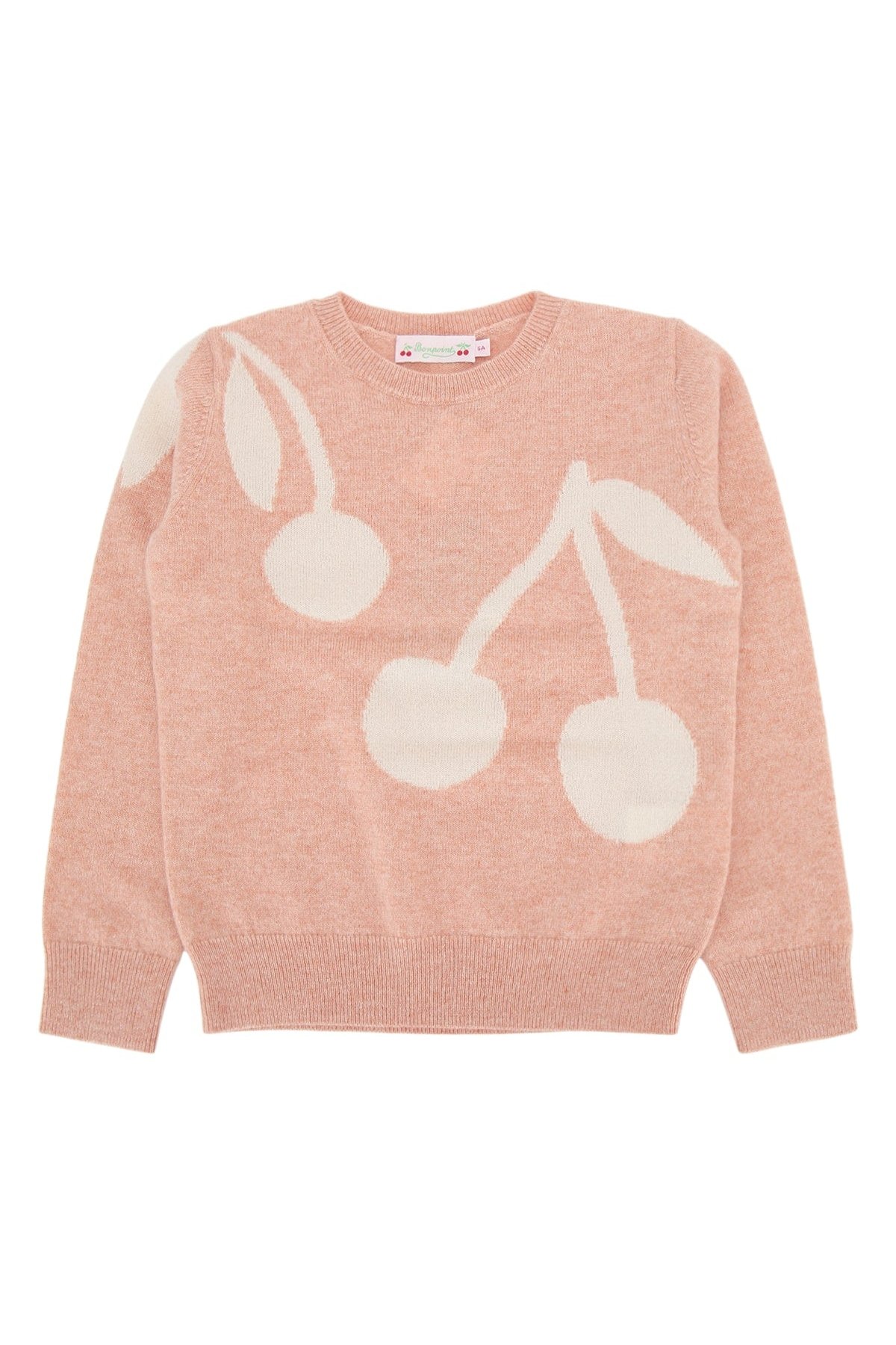 Bonpoint Margaux Sweater — Pink by Bonpoint