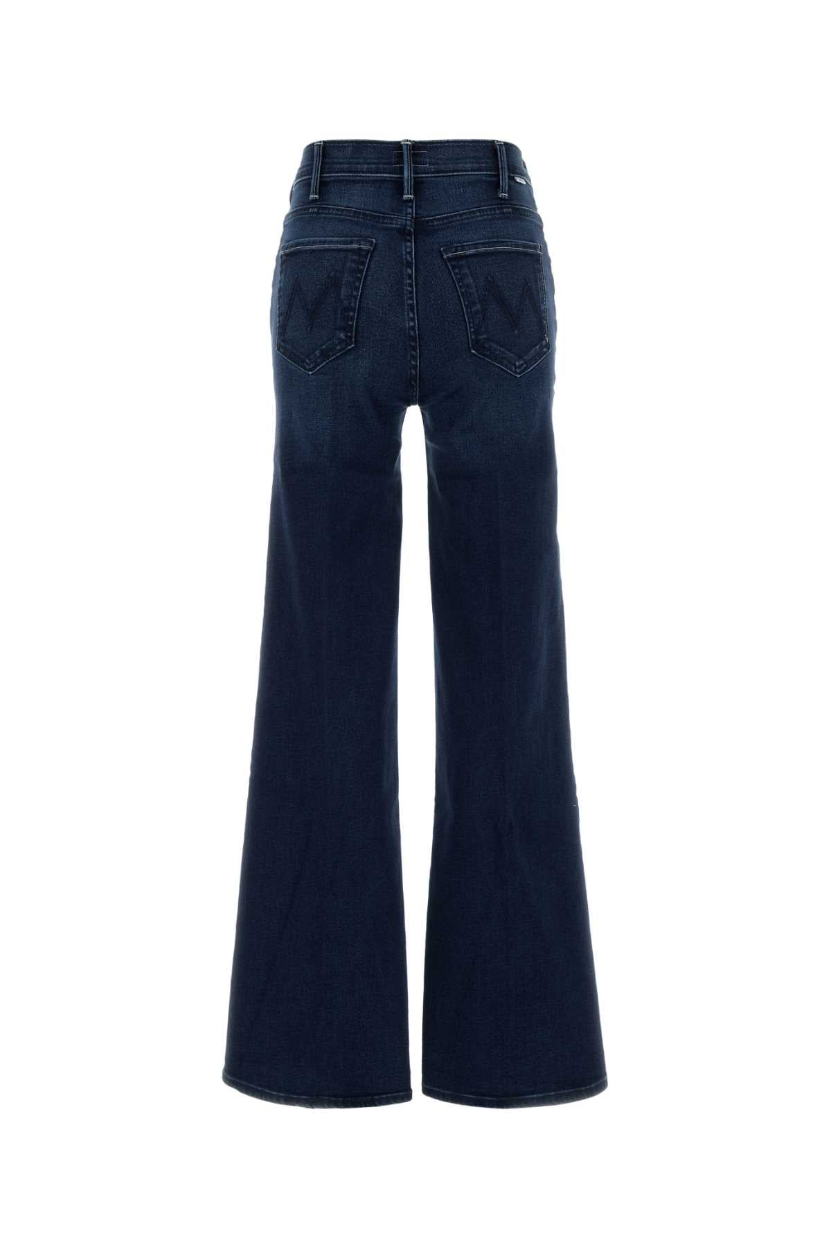 Mother The Hustler Jeans — Navy, view 2