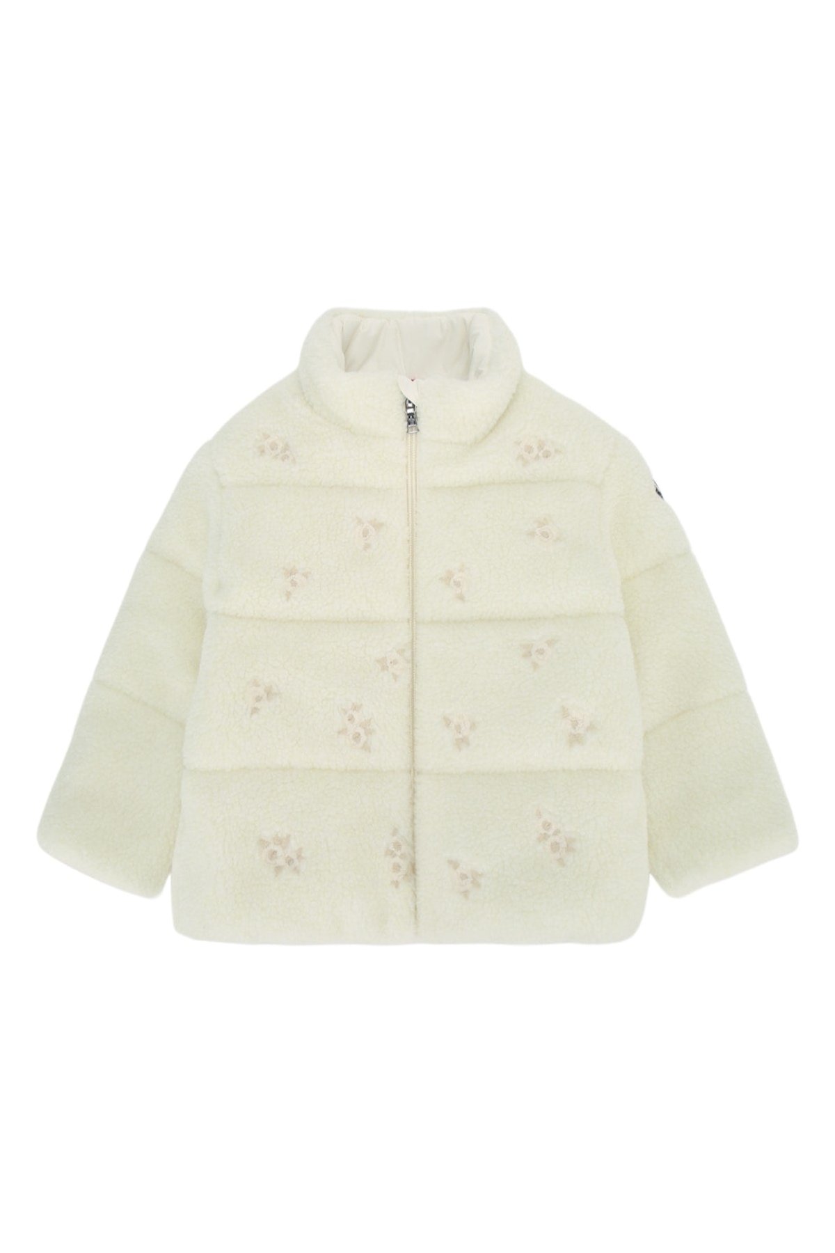 Moncler Jr Chiara Down Jacket — Cream by Moncler Jr