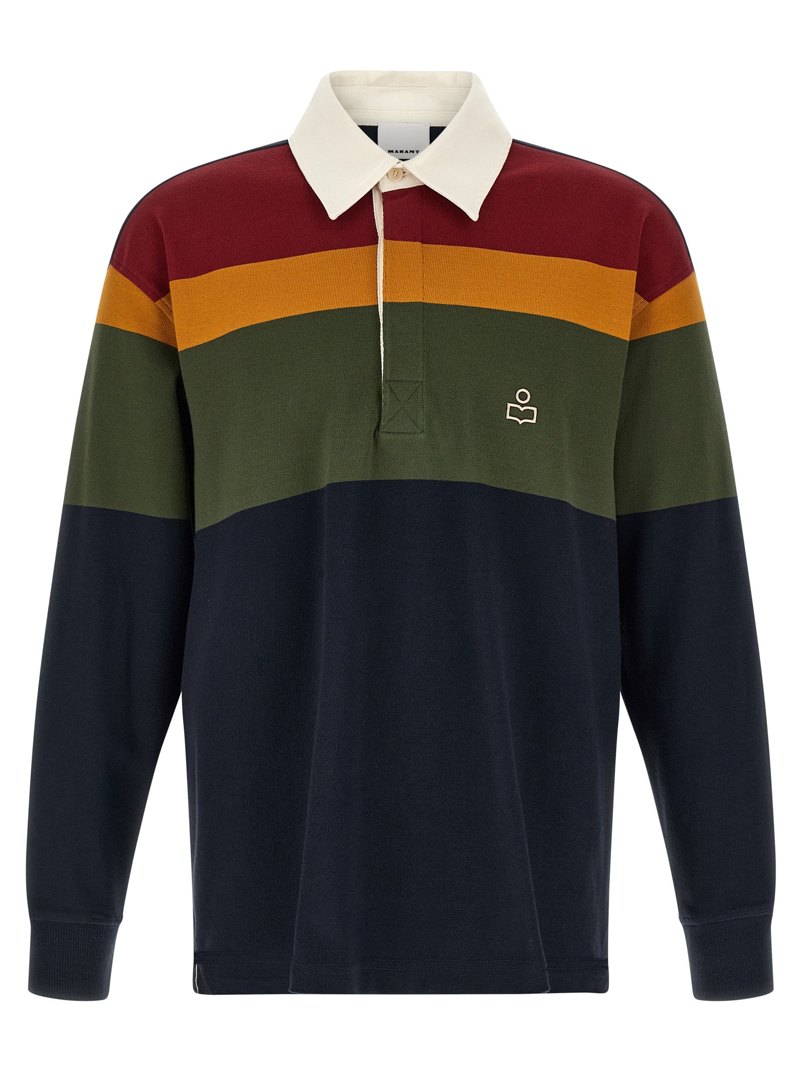 Isabel Marant Brandon Polo Shirt — Multicolor by Isabel Marant