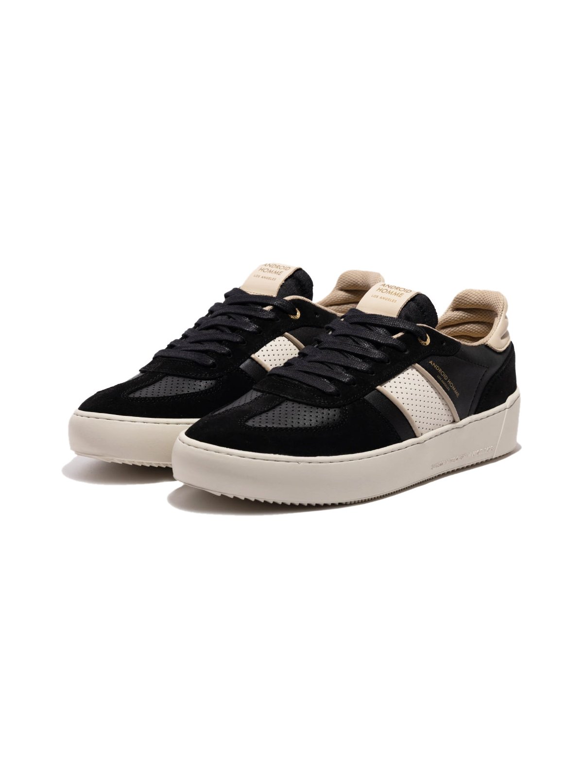Android Homme Coliseum Terrace Sneaker — Black by Android Homme
