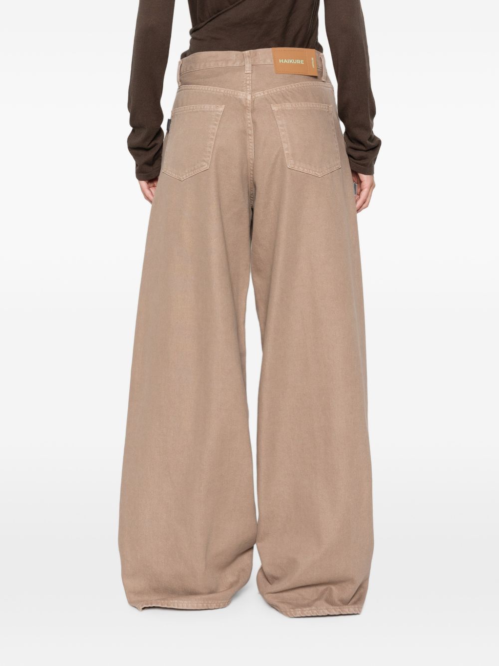 Haikure Bethany Jeans — Beige, view 3