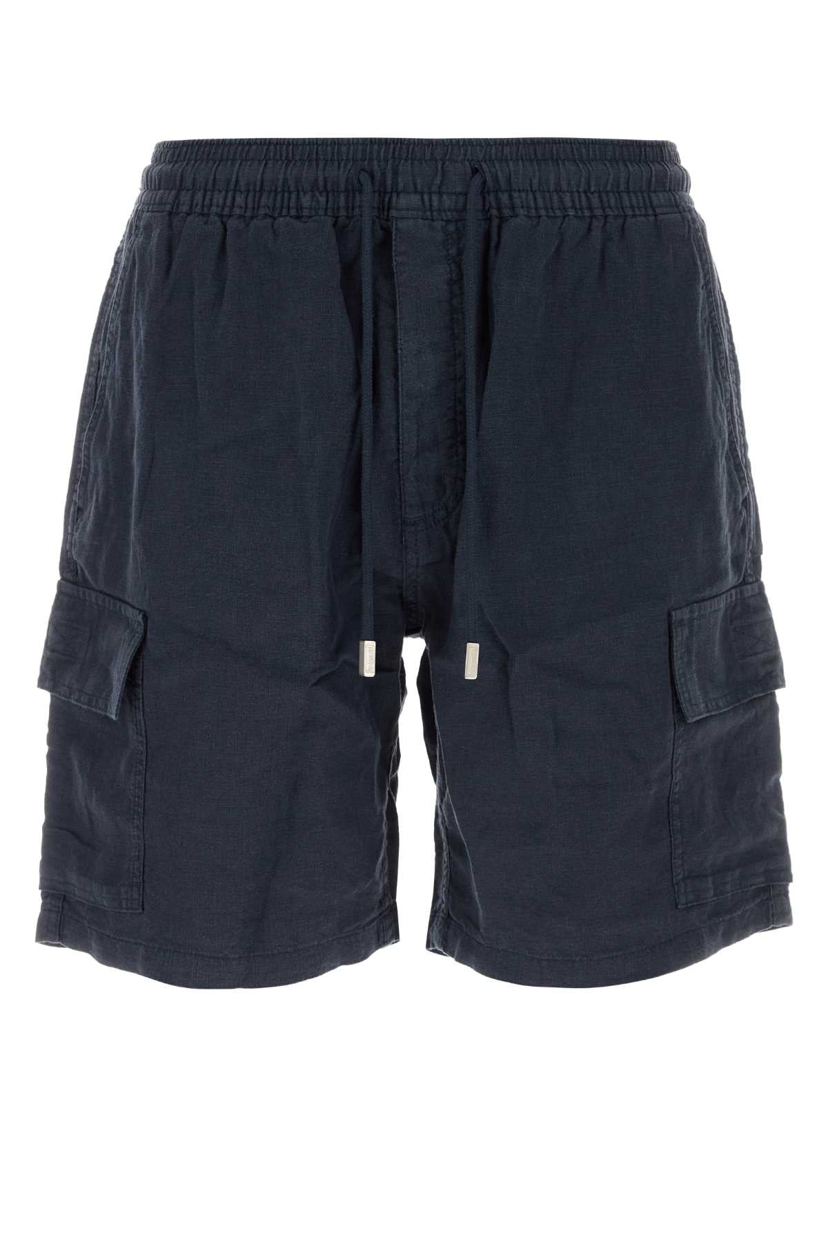 Vilebrequin Baie Bermudas Bermuda Shorts — Navy by Vilebrequin