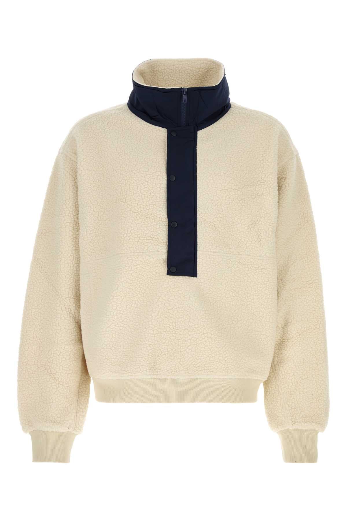 Entire Studios Half Sweater — Beige by Entire Studios
