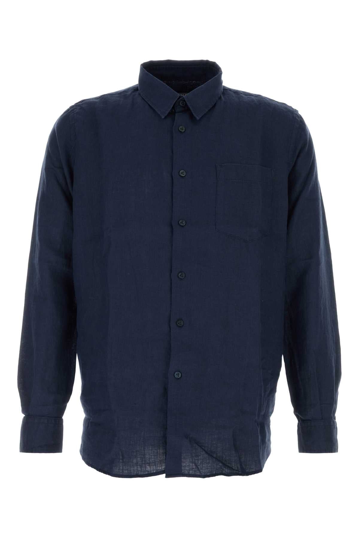 Vilebrequin Caroubis Shirt — Navy by Vilebrequin