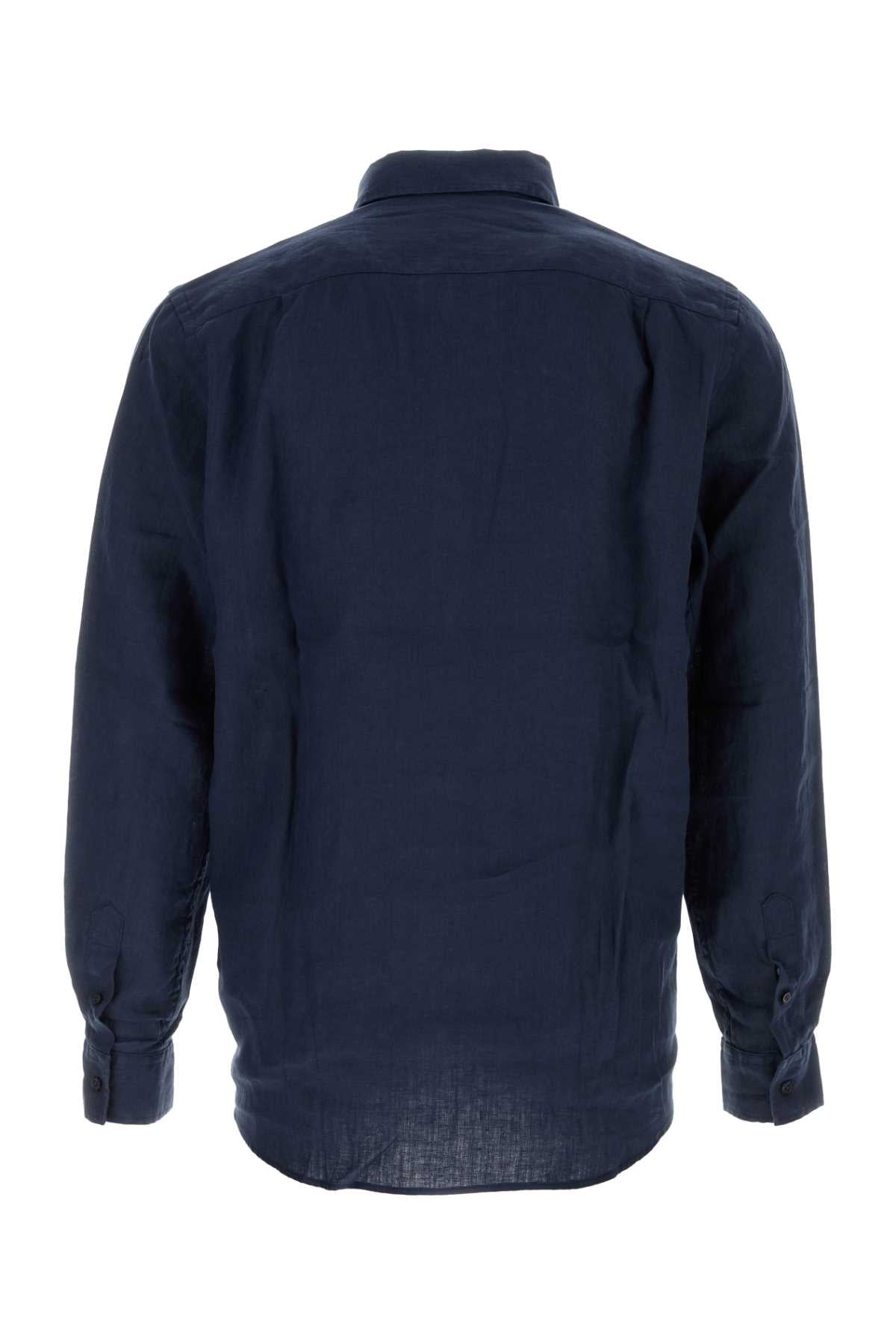 Vilebrequin Caroubis Shirt — Navy, view 2