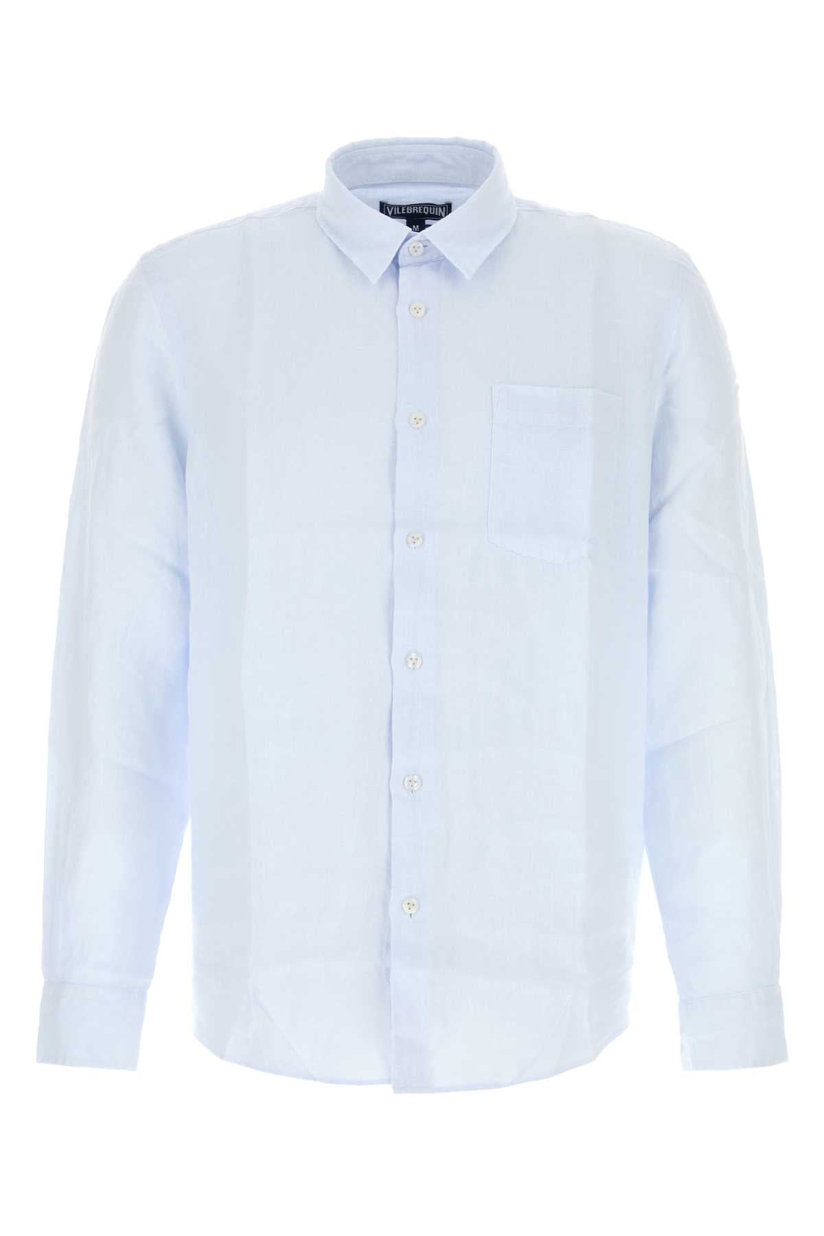 Vilebrequin Linen Shirt — Blue by Vilebrequin