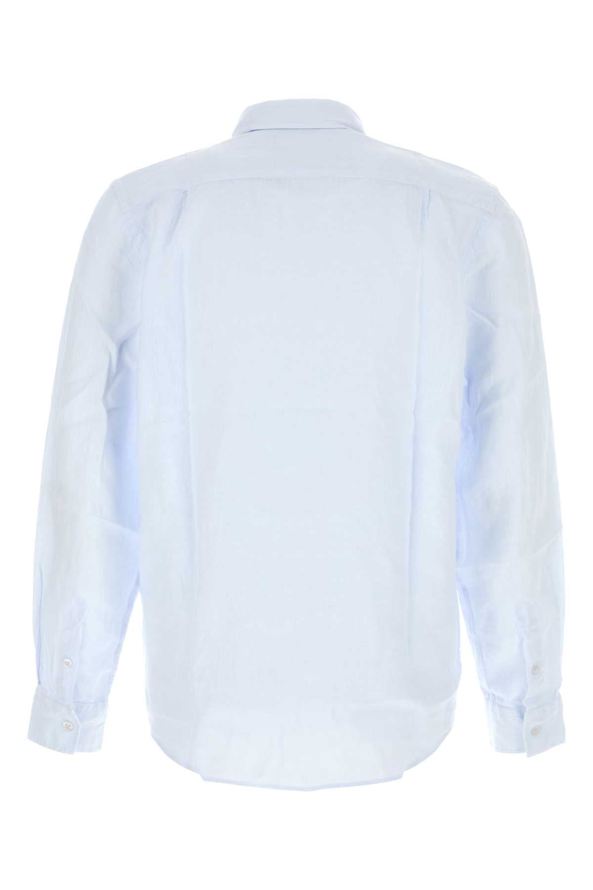 Vilebrequin Linen Shirt — Blue, view 2