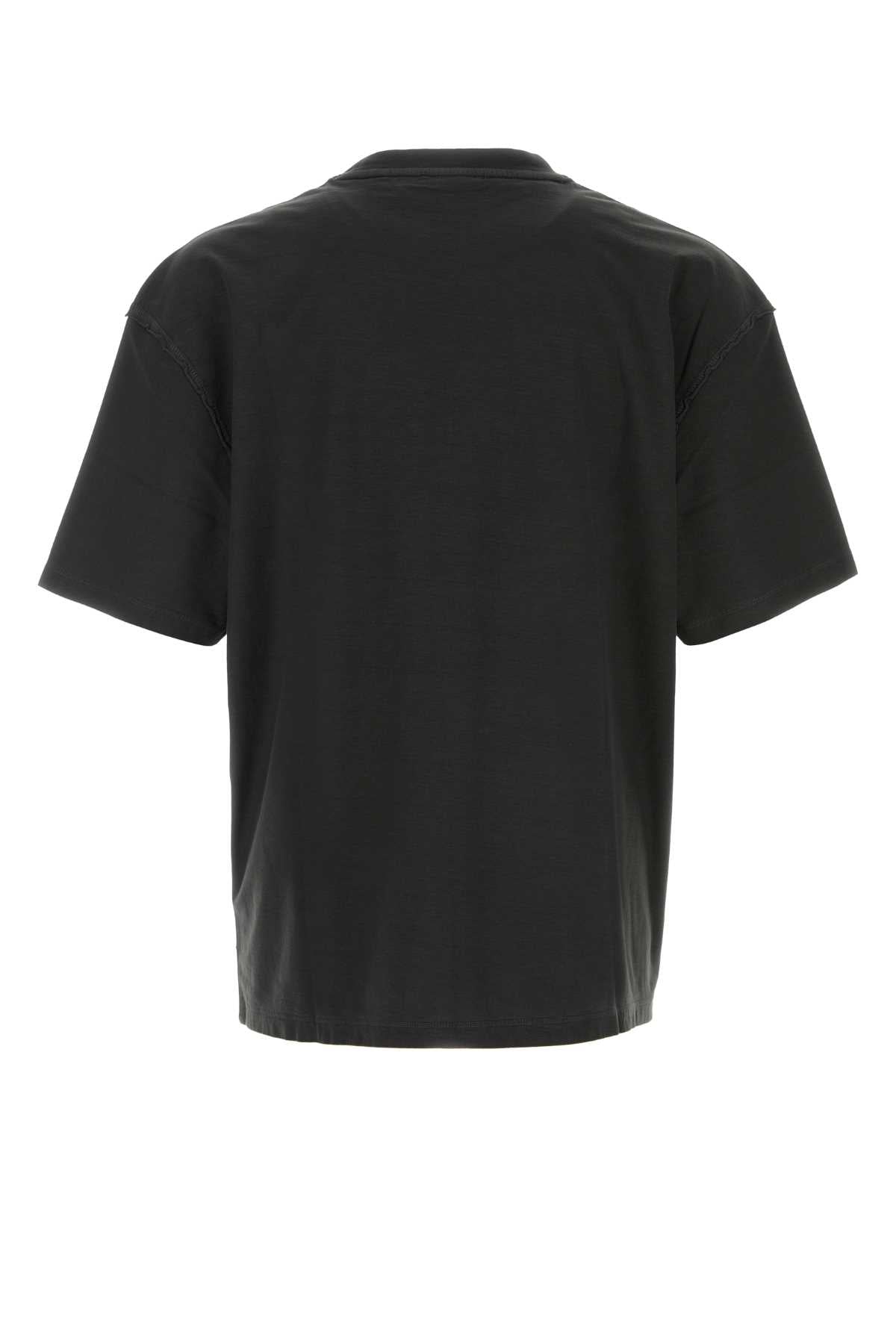 Hugo Cotton T-Shirt — Black, view 2