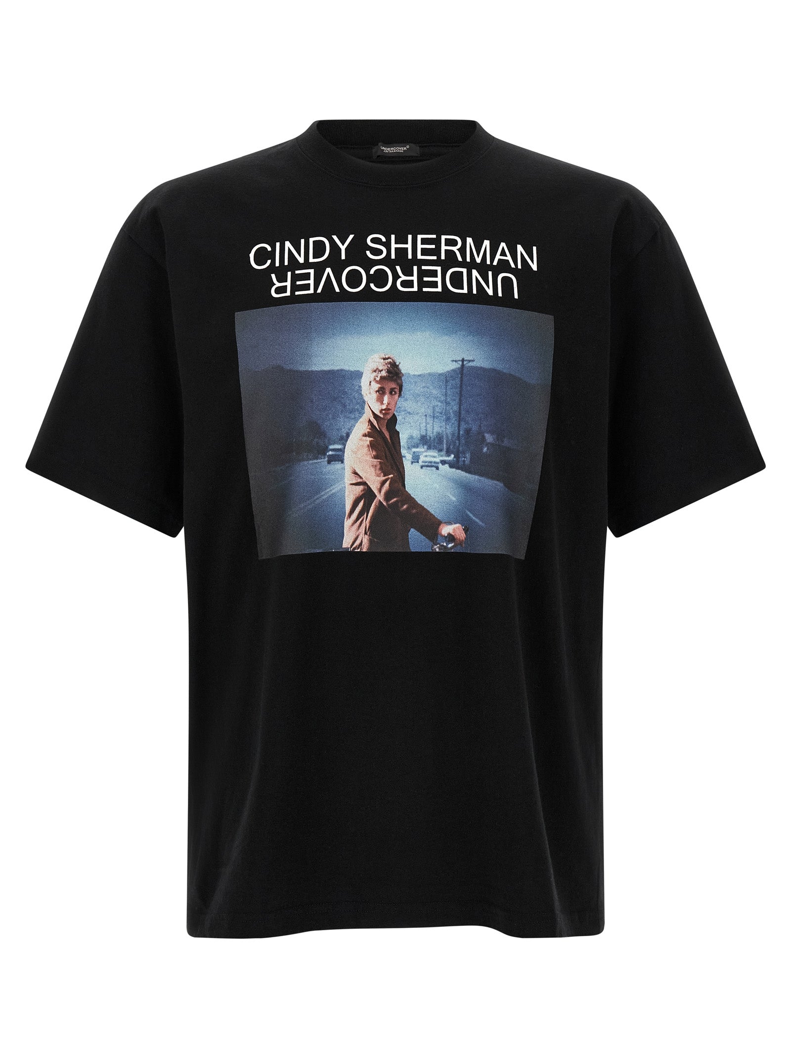 Undercover Cindy Sherman Photographic Print T-Shirt — Black by Undercover