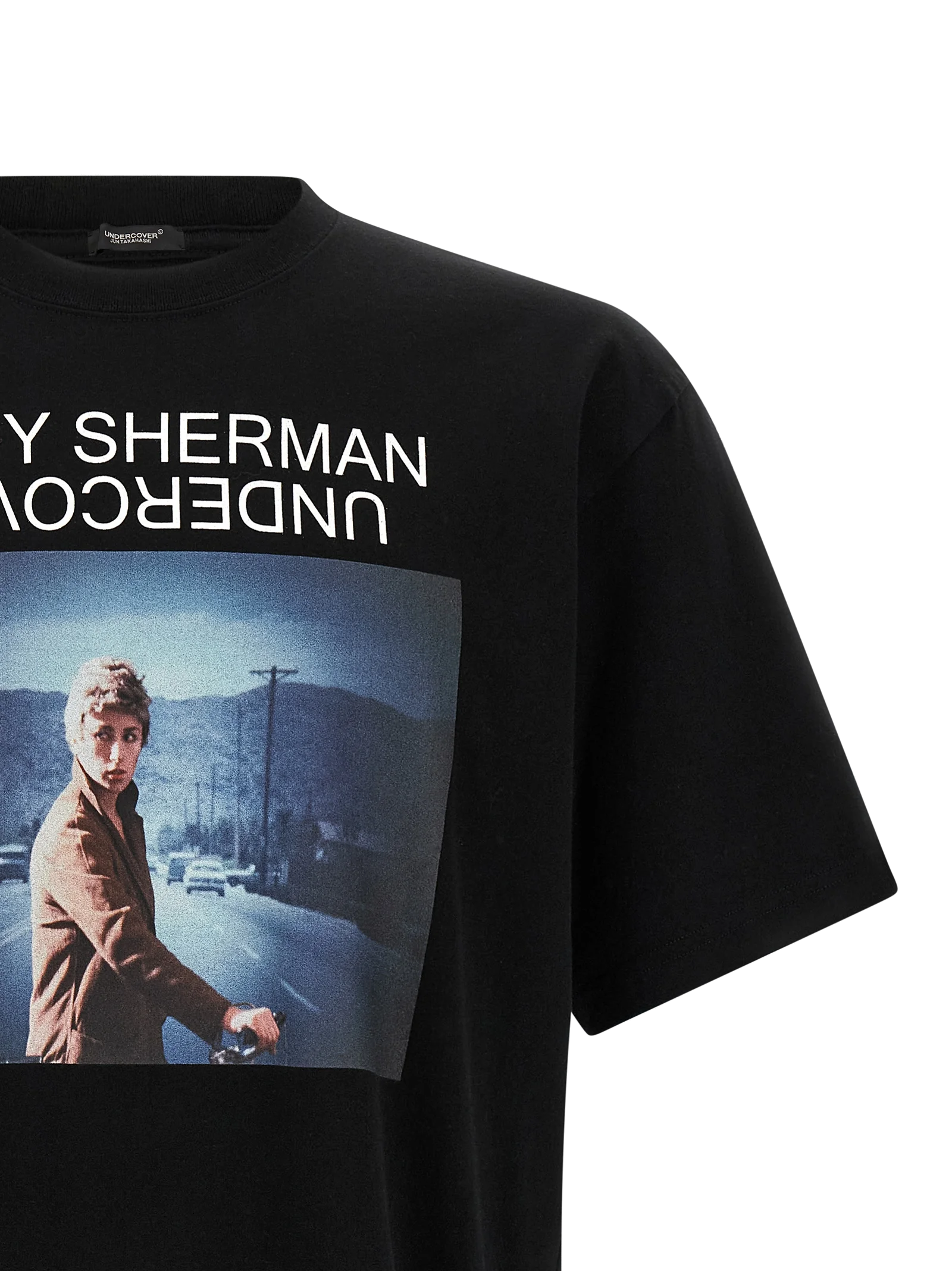 Undercover Cindy Sherman Photographic Print T-Shirt — Black, view 3