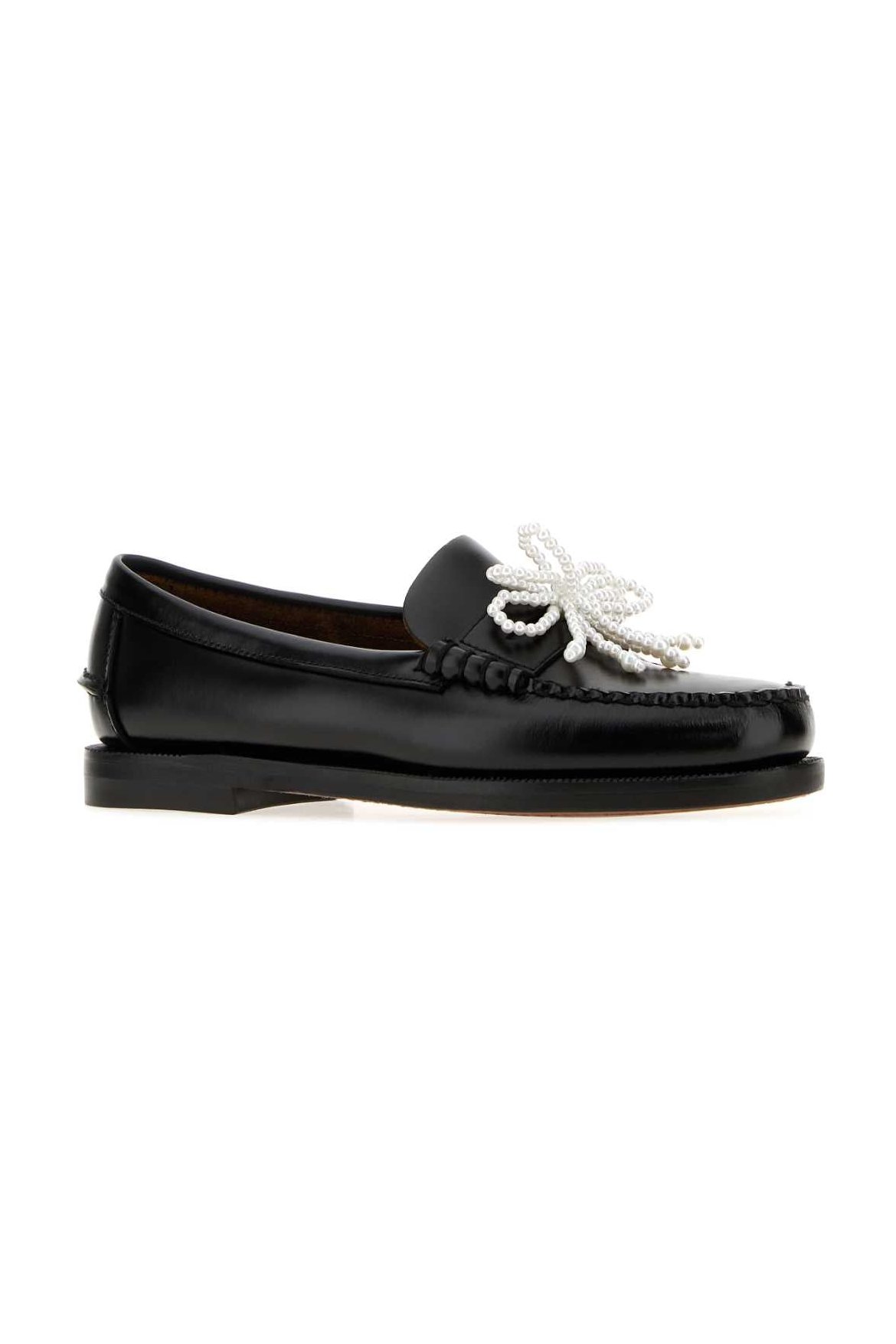 Sebago Dan Pearls Loafers — Black, view 2