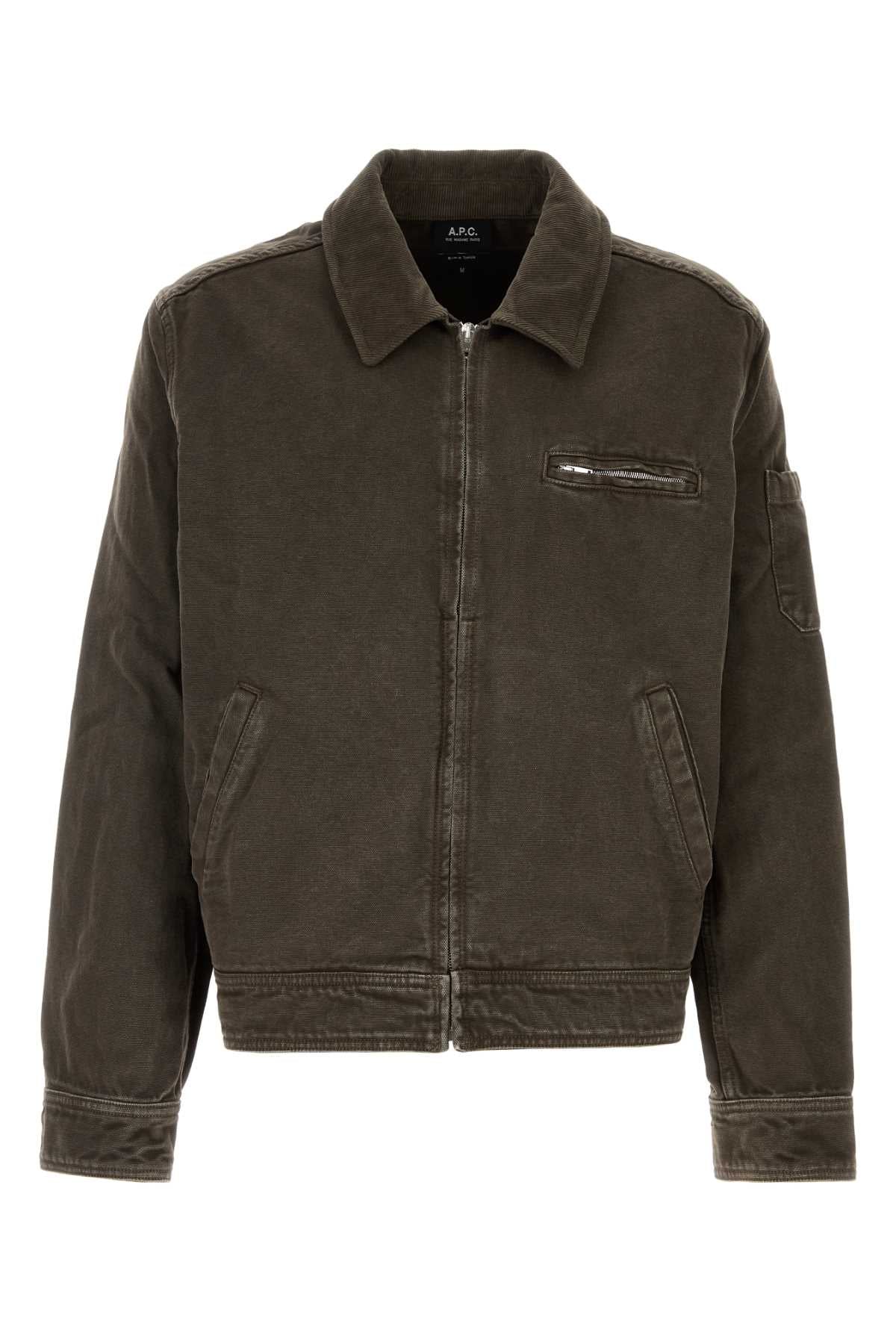 A.P.C. Alexis Jacket — Brown by A.p.c.