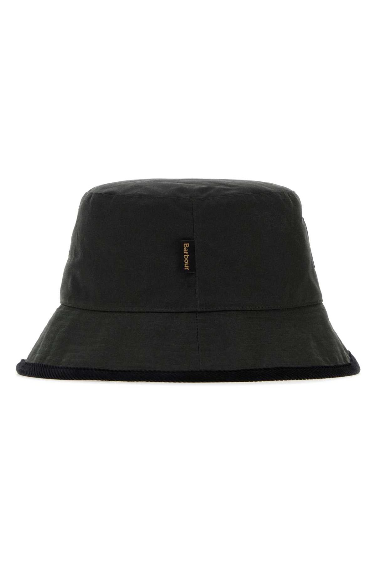 Barbour FIELD Bucket Hat — Green, view 2