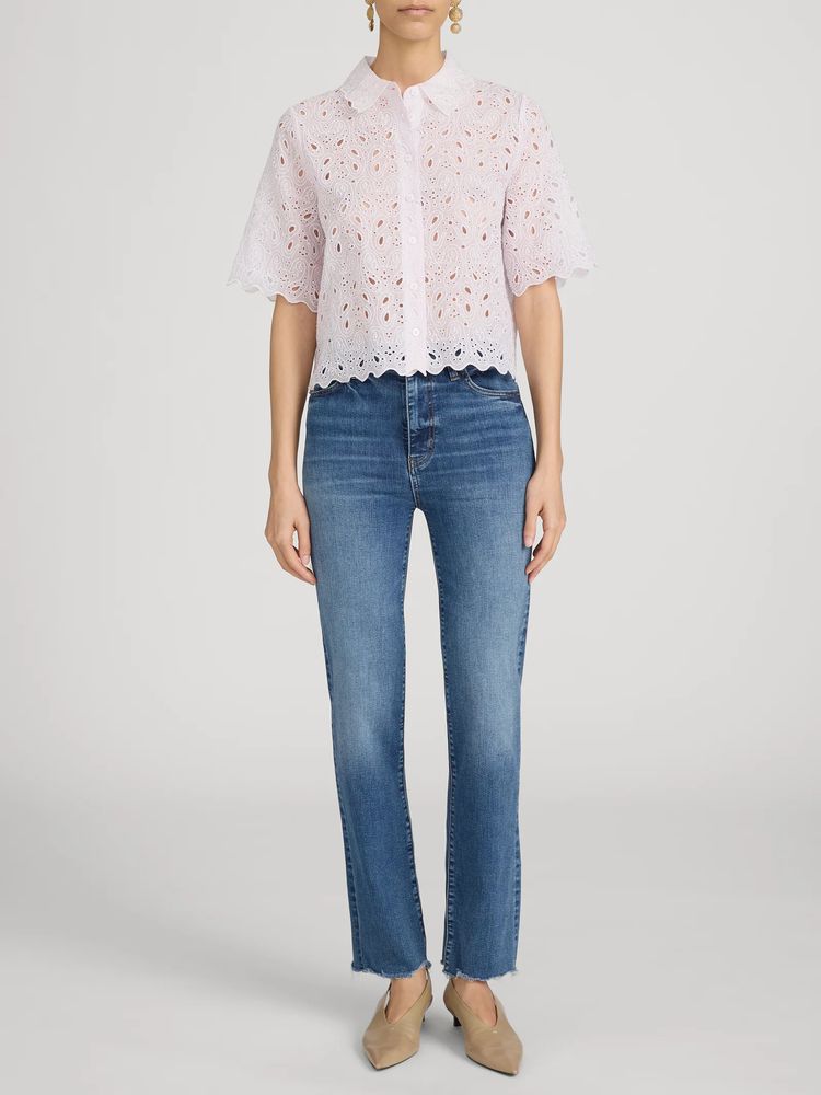 Frame H26 Jeans — Blue, view 2