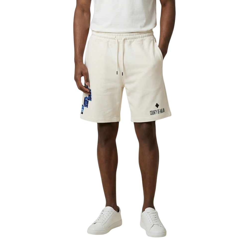 County Of Milan Cotton Bermuda Shorts — Cream by County Of Milan