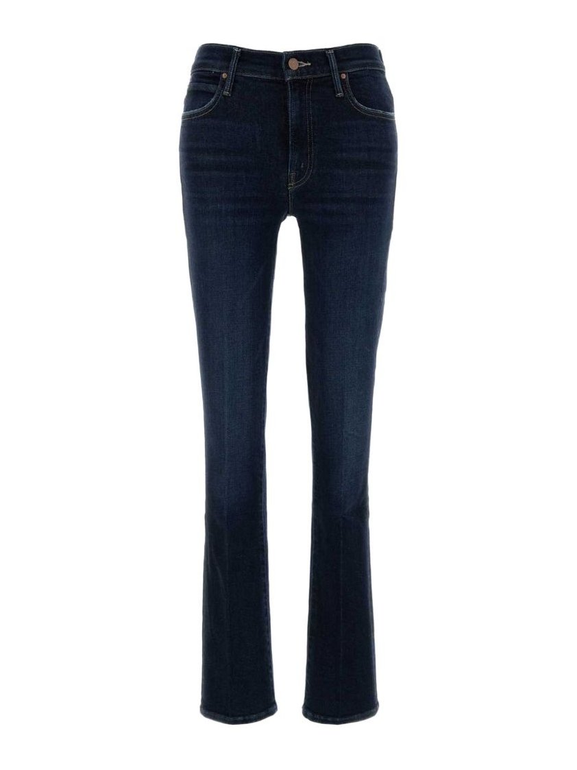 Mother Rascal Skimp Jeans — Navy by Mother