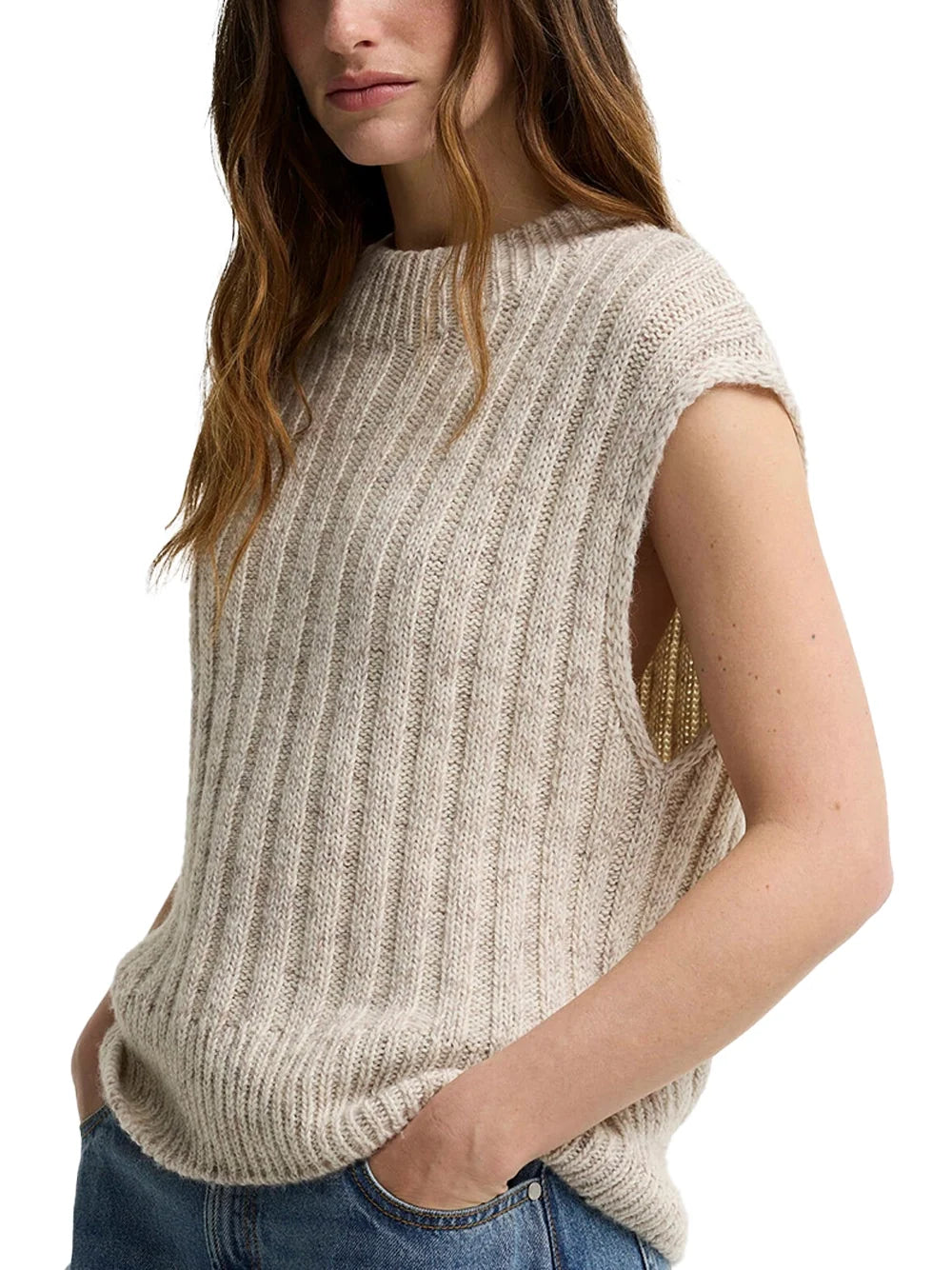 Barbour Anastasia Sweater Vest, view 4