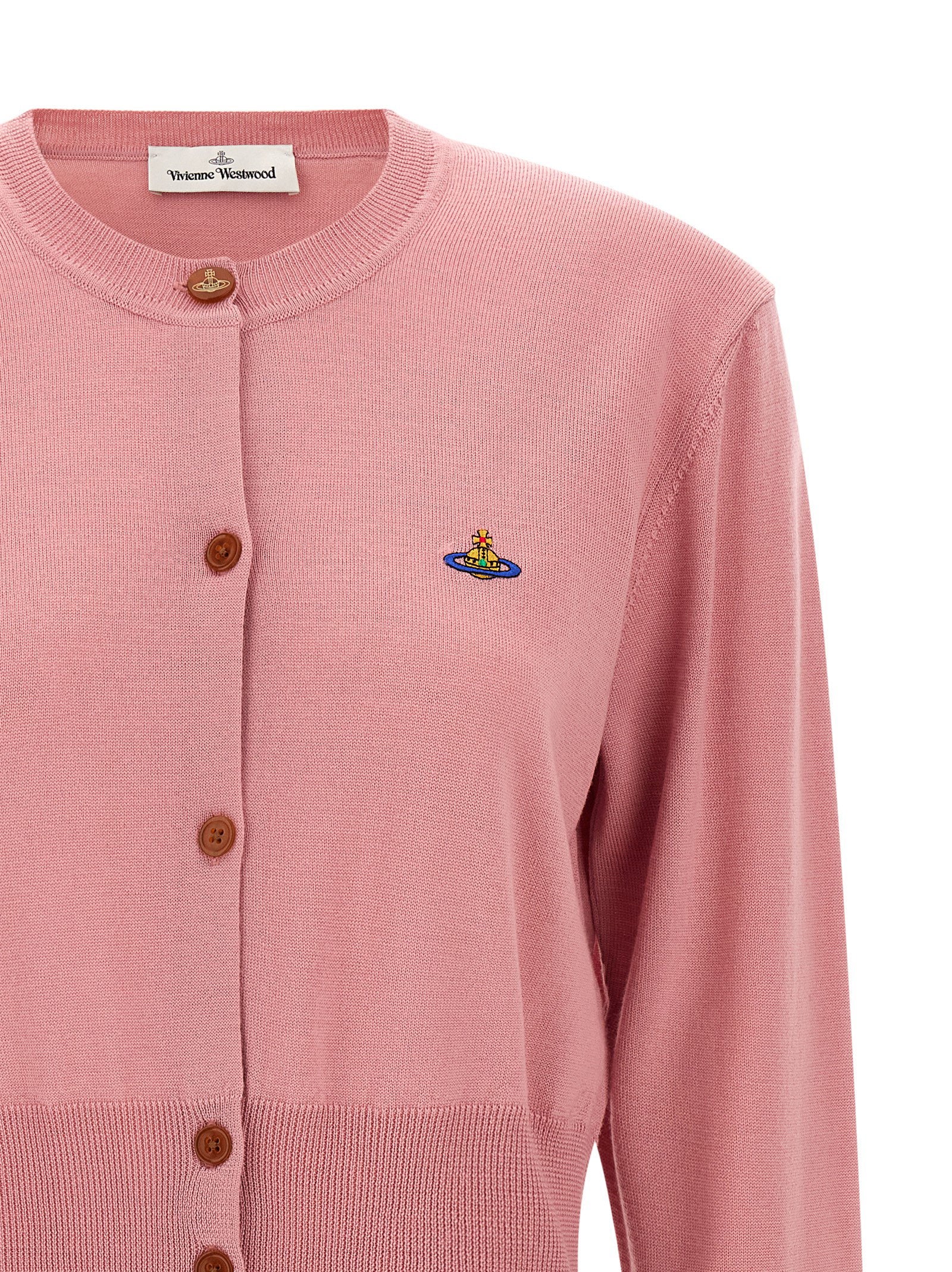 Vivienne Westwood Bea Cardigan — Pink, view 3