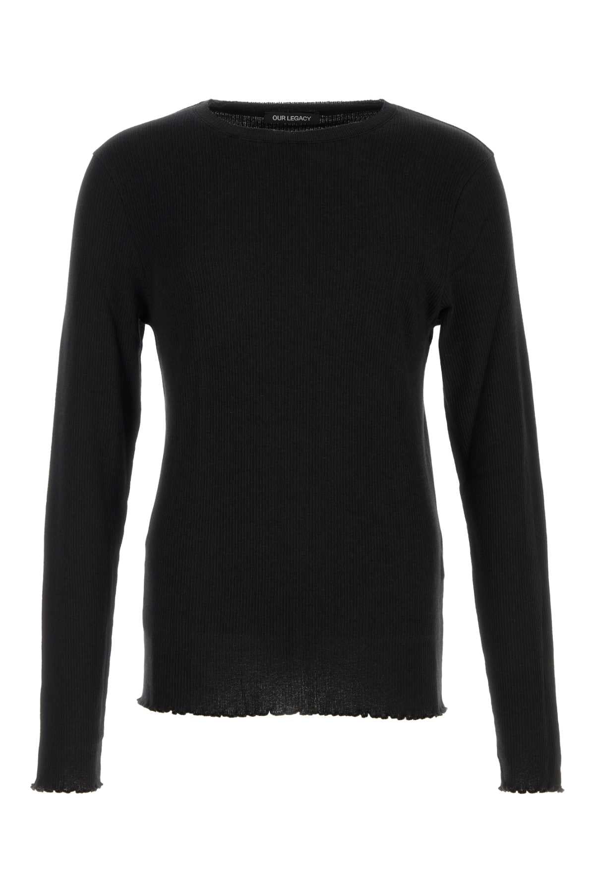Our Legacy Longsleeve Sweater — Black by Our Legacy