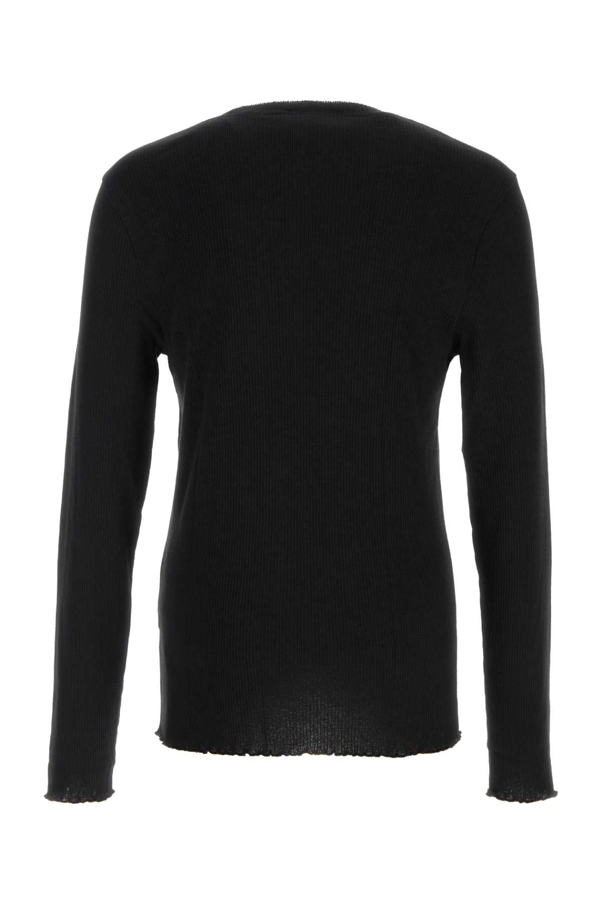 Our Legacy Longsleeve Sweater — Black, view 2