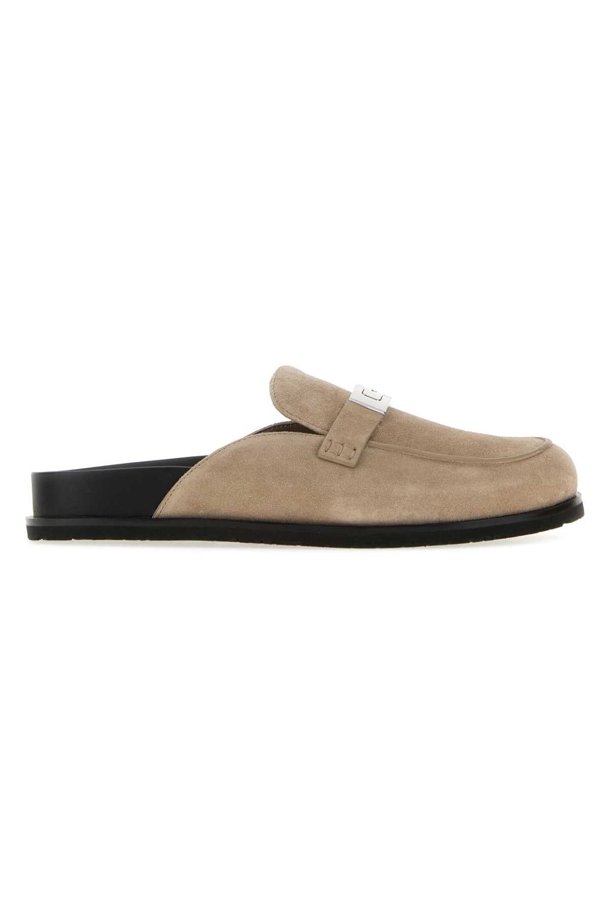 Tory Burch LeeLee Slipper Loafer — Beige - 7 by Tory Burch