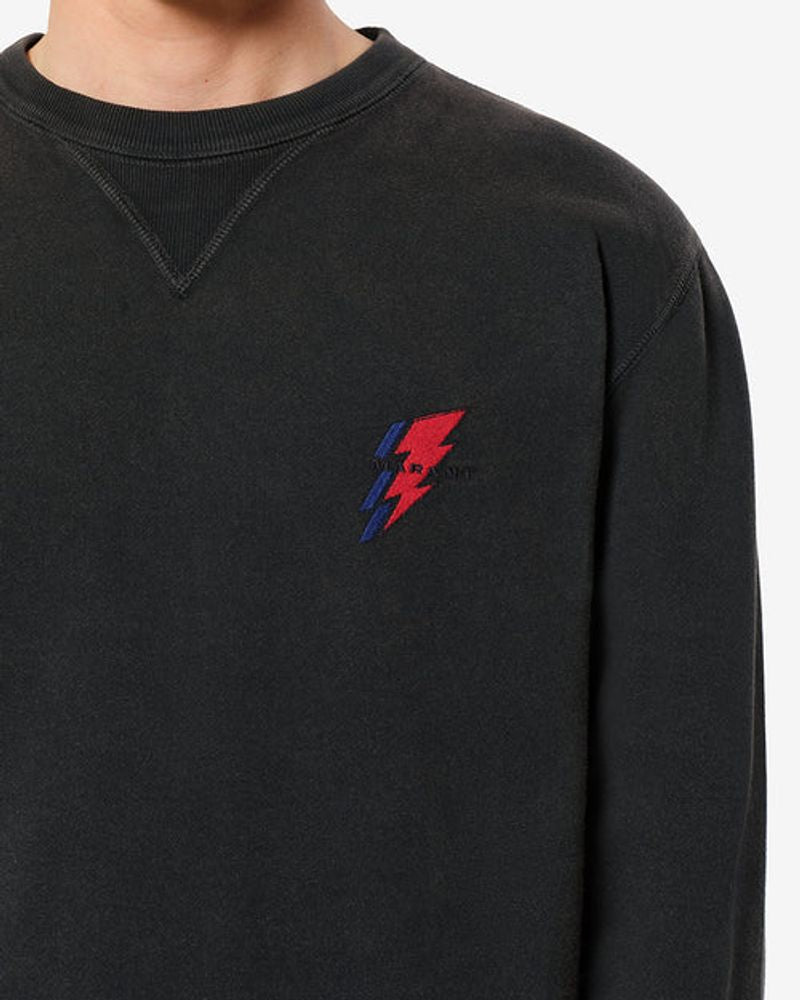 Marant Sweatshirt — Black, view 4