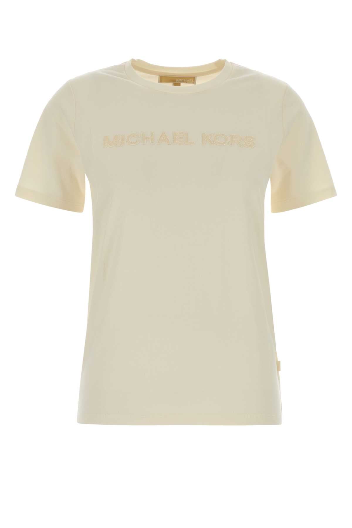 Michael By Michael Kors Michael T-Shirt — Beige by Michael By Michael Kors