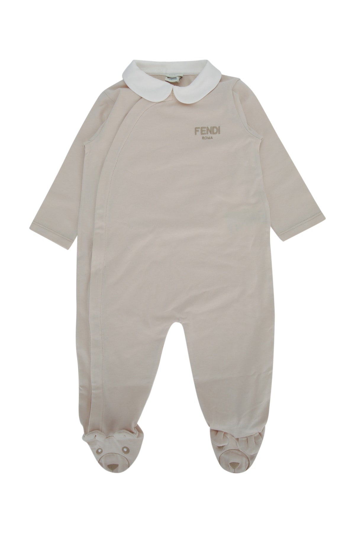 Fendi Kids Baby Bodysuit — Beige by Fendi Kids