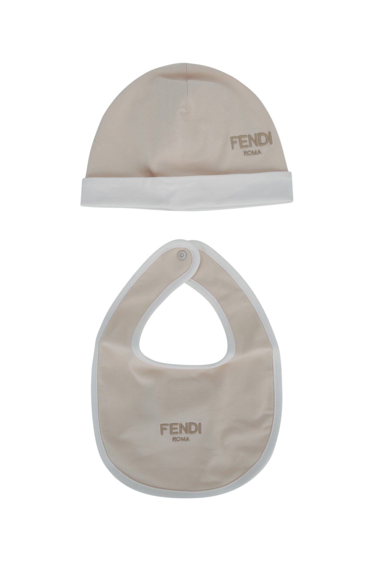 Fendi Kids Baby Bodysuit — Beige, view 2