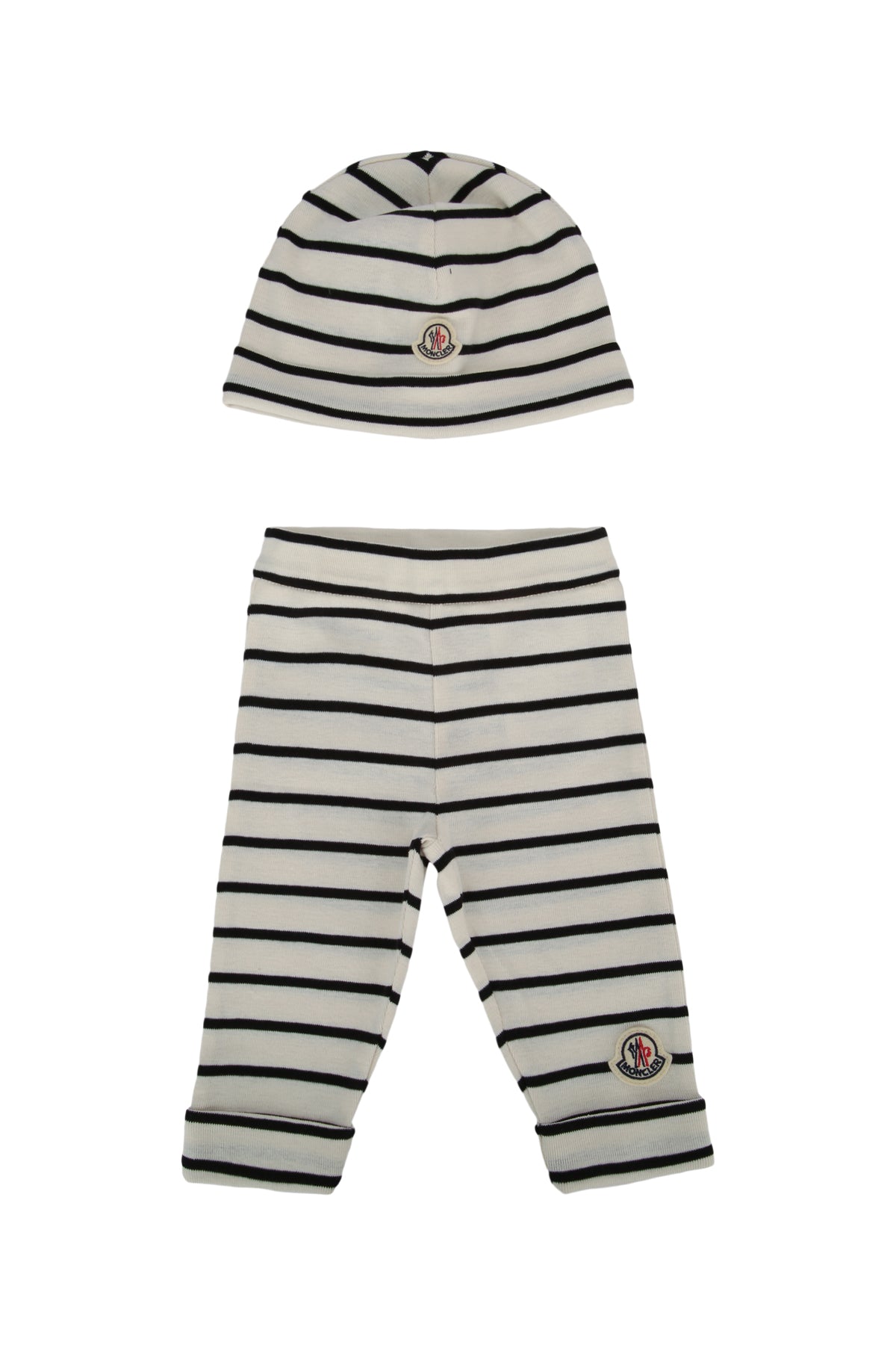Moncler Jr Ensemble T-shirt — White, view 2