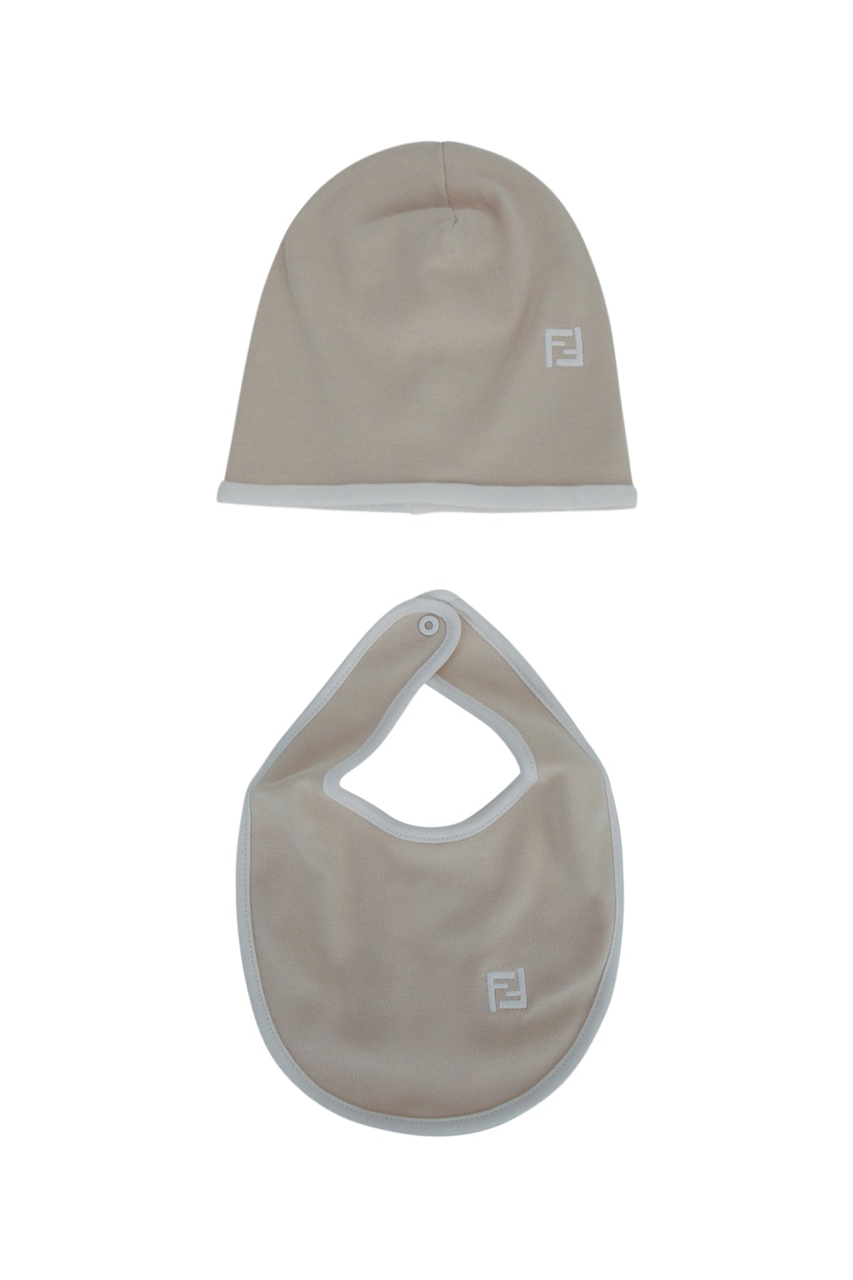 Fendi Kids Baby Bodysuit — Beige, view 2