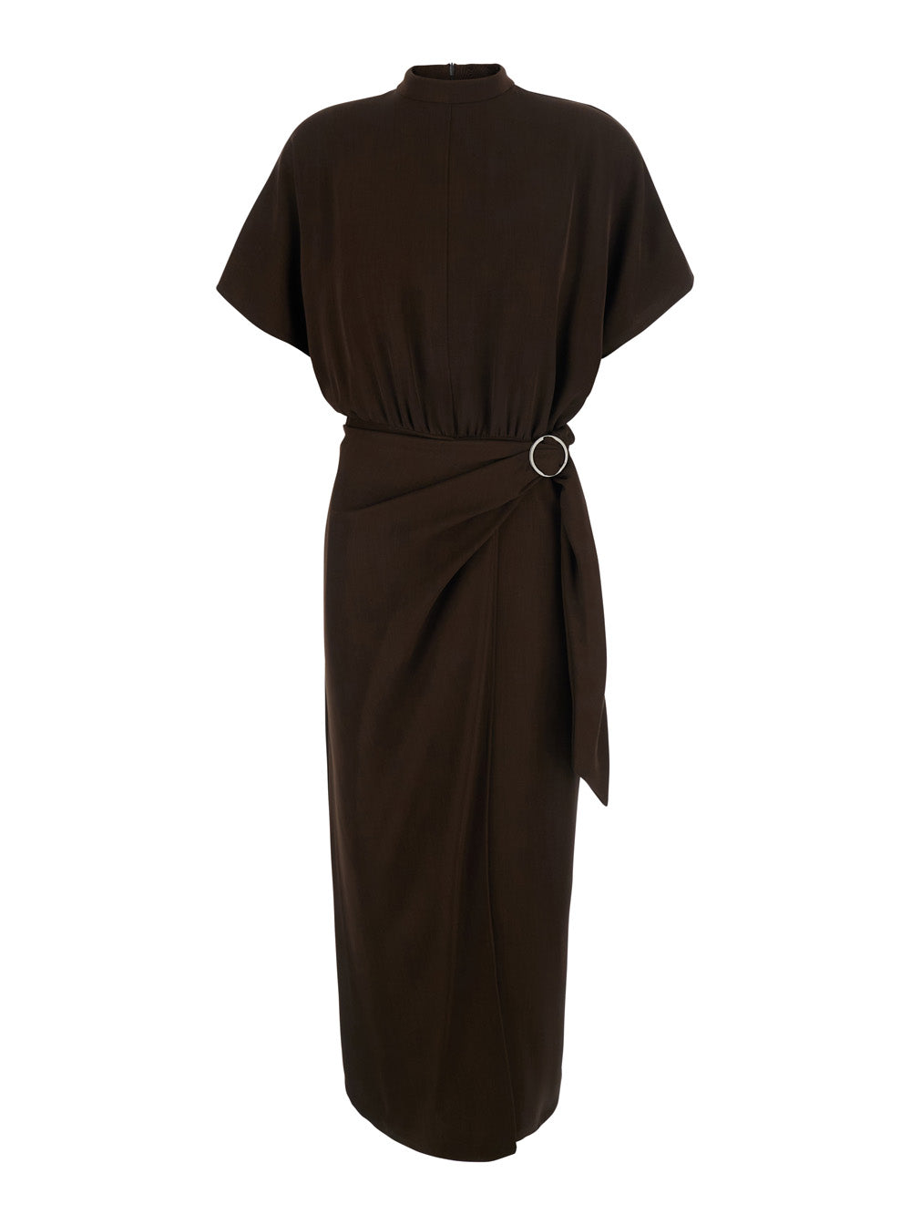 Rame Tech Fabric Dress — Brown by Rame