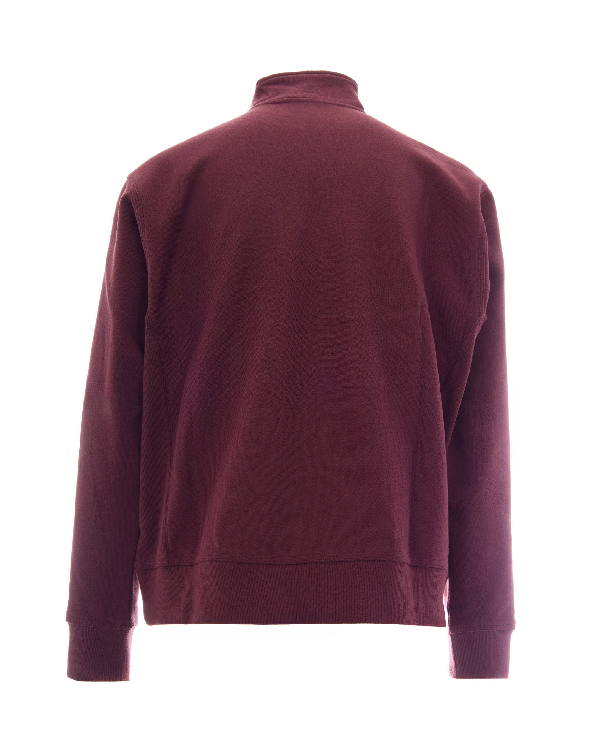 Carhartt Wip Half-Zip American Script Sweatshirt — Purple, view 2