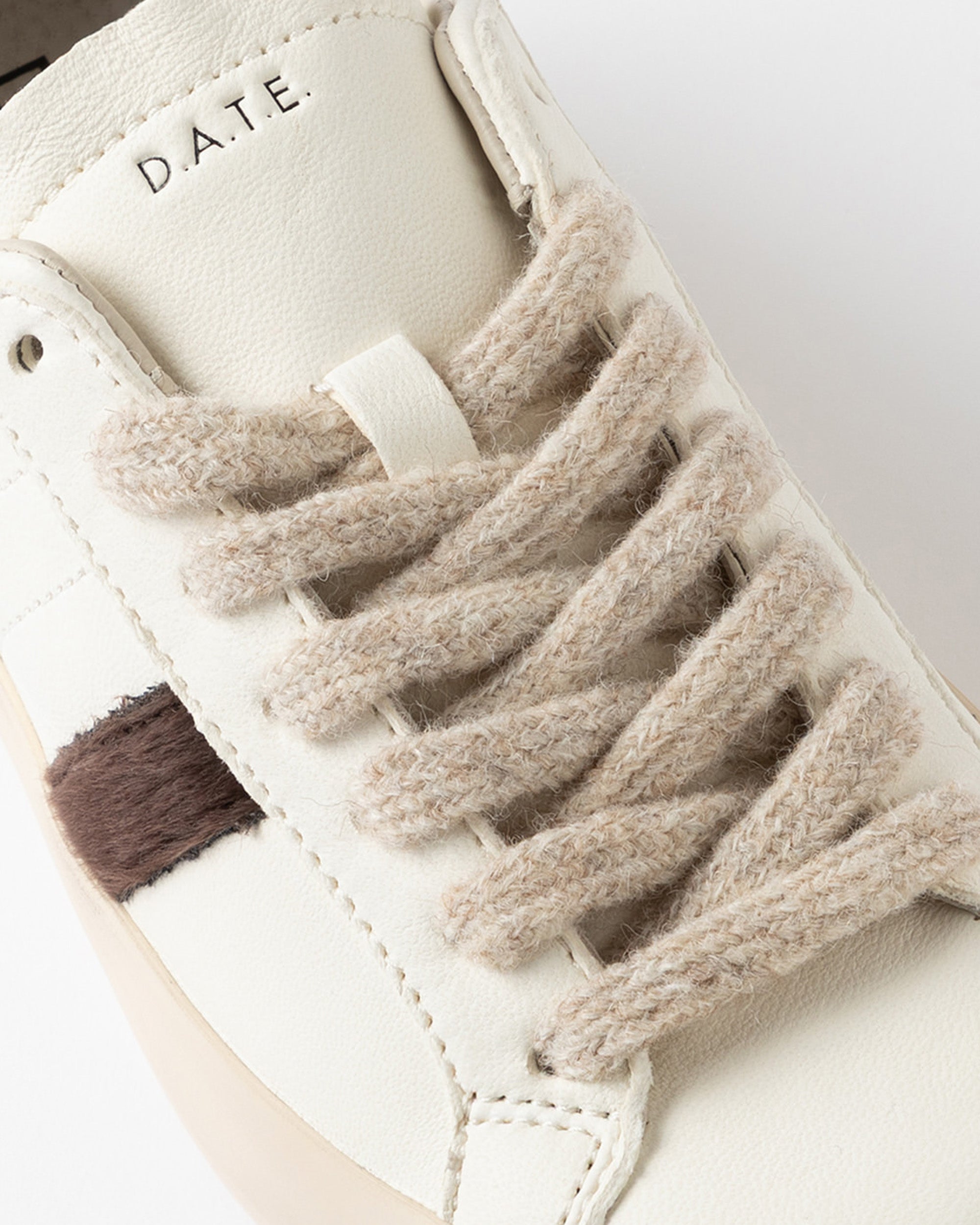 D.A.T.E. Hill Low Sneaker — White, view 3