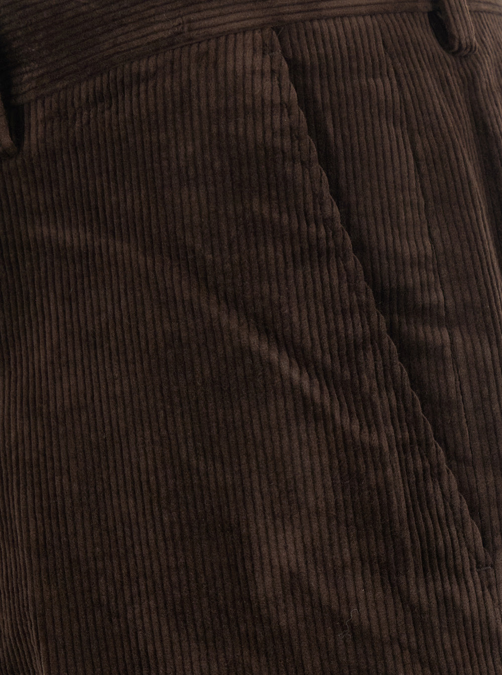 Tonywack Flared Corduroy Trousers — Brown, view 3