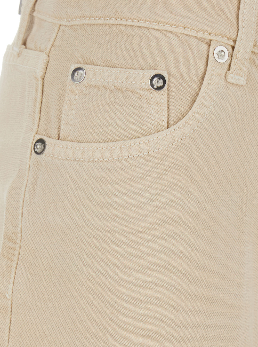 Roy Roger'S Wide Leg Jeans — Beige, view 3