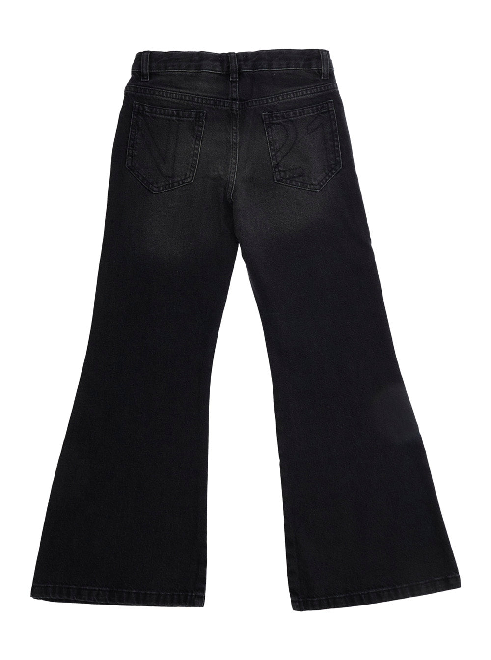 Nº21 Five-Pocket Cotton Jeans — Black, view 2