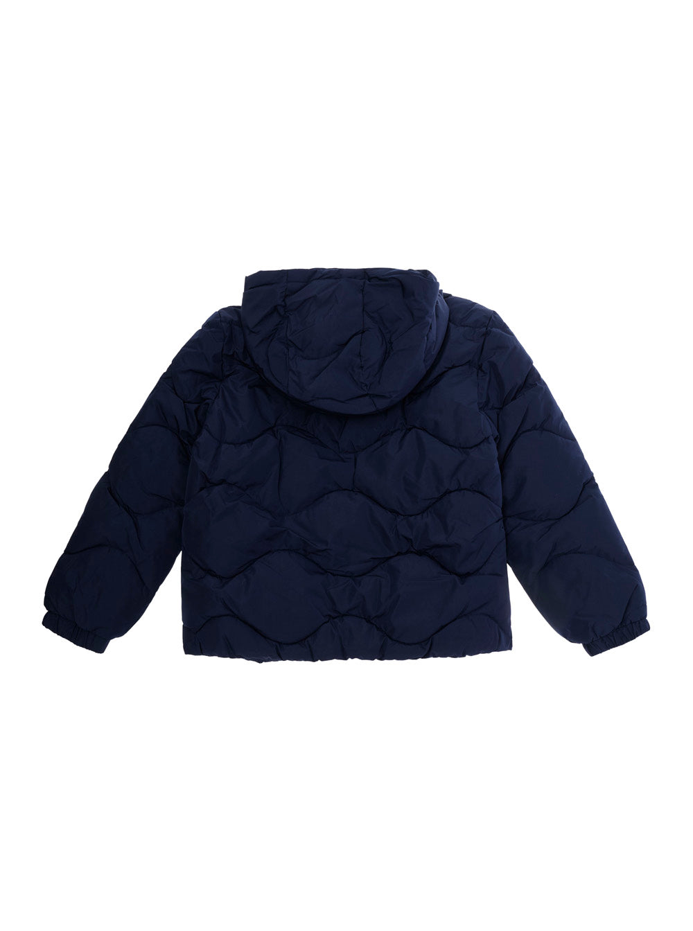 NanáN Quilted Polyester Down Jacket — Navy, view 2