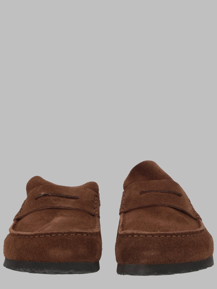 Birkenstock Naples Wrapped Sabot — Brown by Birkenstock