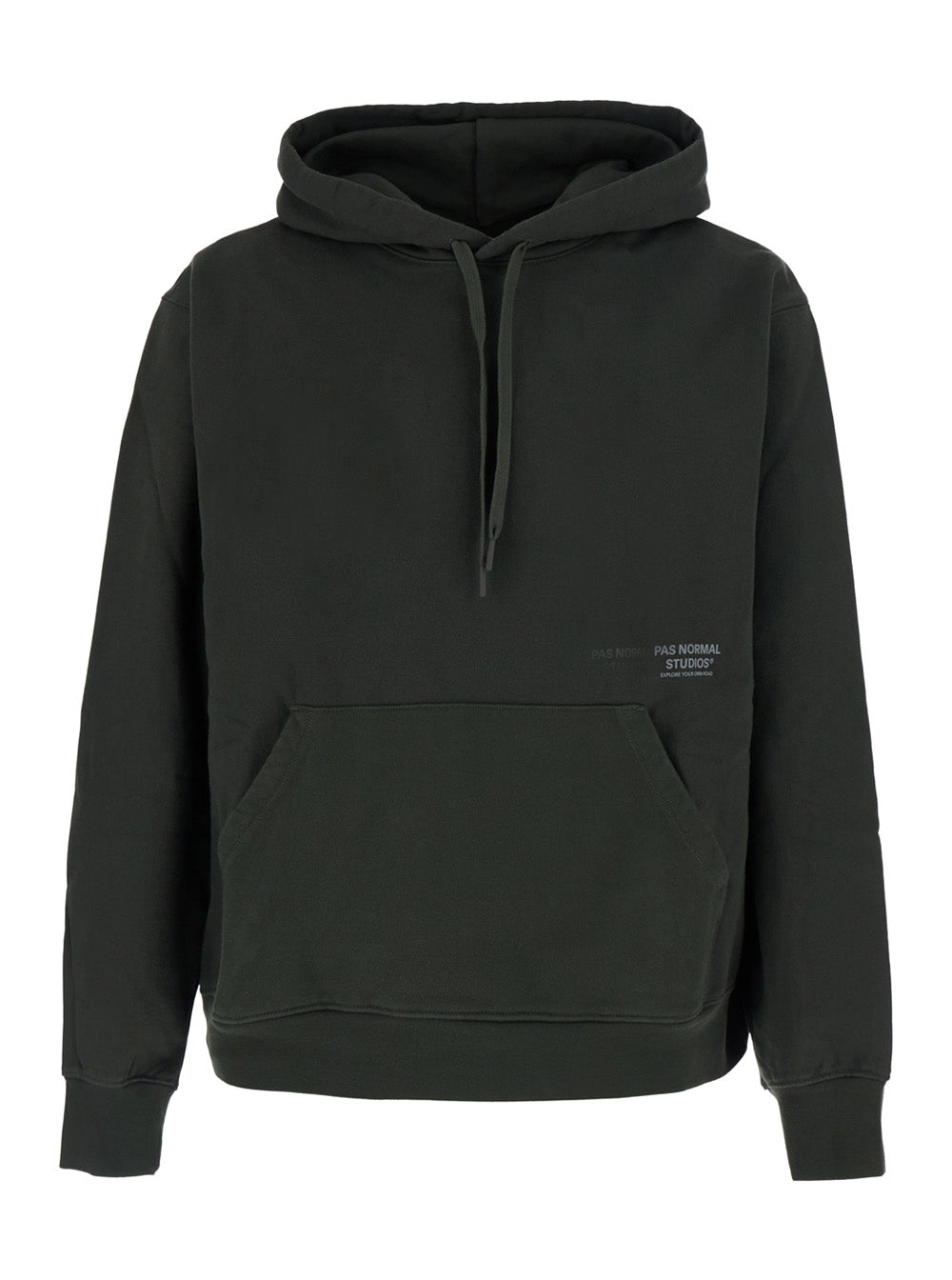 Pas Normal Studios Cotton Tech Fabric Hoodie — Green by Pas Normal Studios