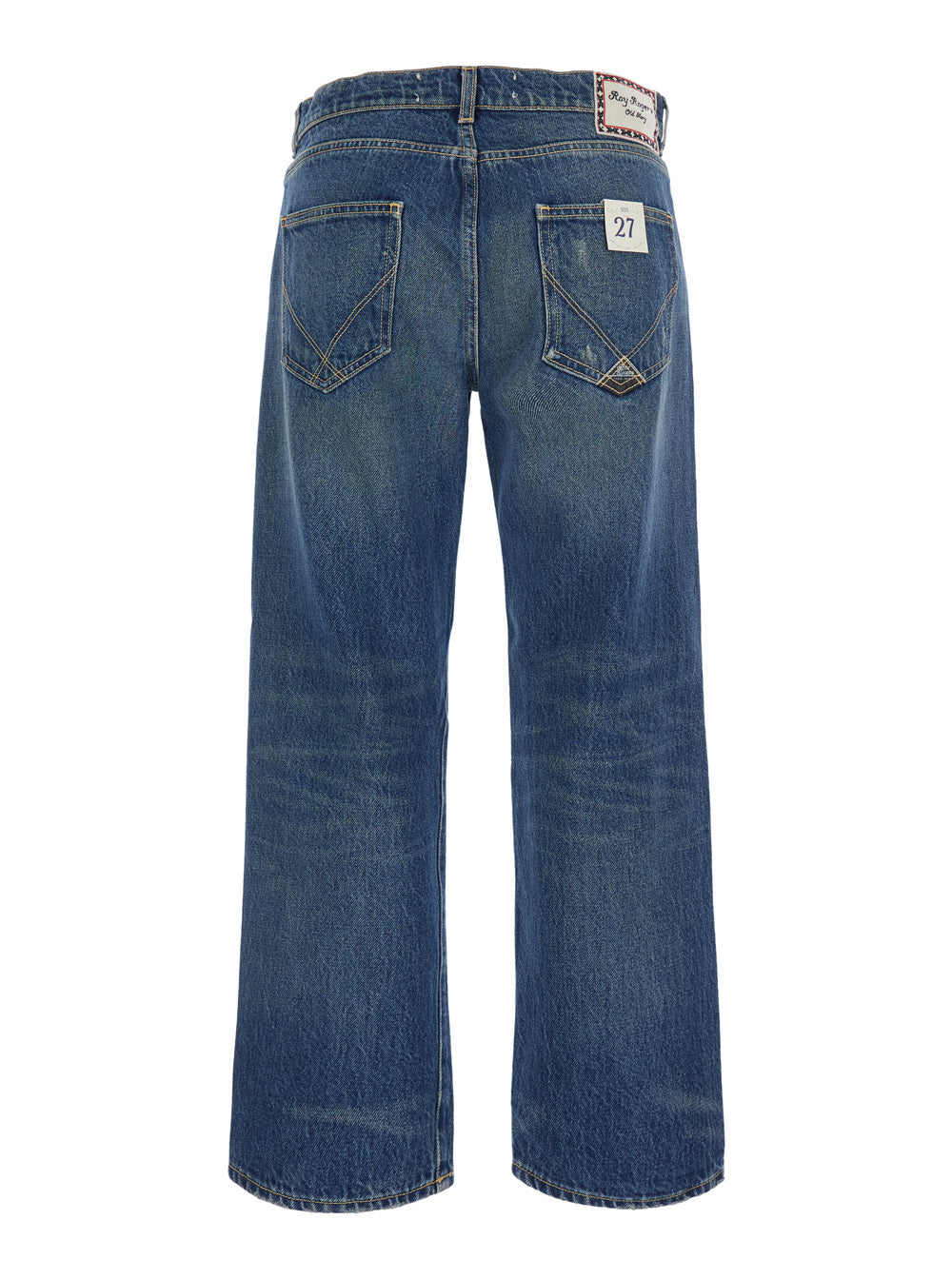 Roy Roger'S Faded Denim Jeans — Blue, view 2