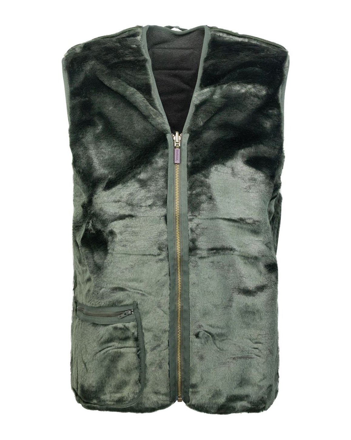 Barbour Acrylic Pile Fleece Gilet — Sage by Barbour