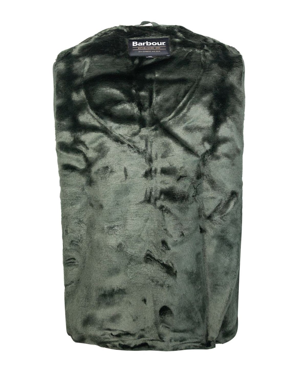Barbour Acrylic Pile Fleece Gilet — Sage, view 2