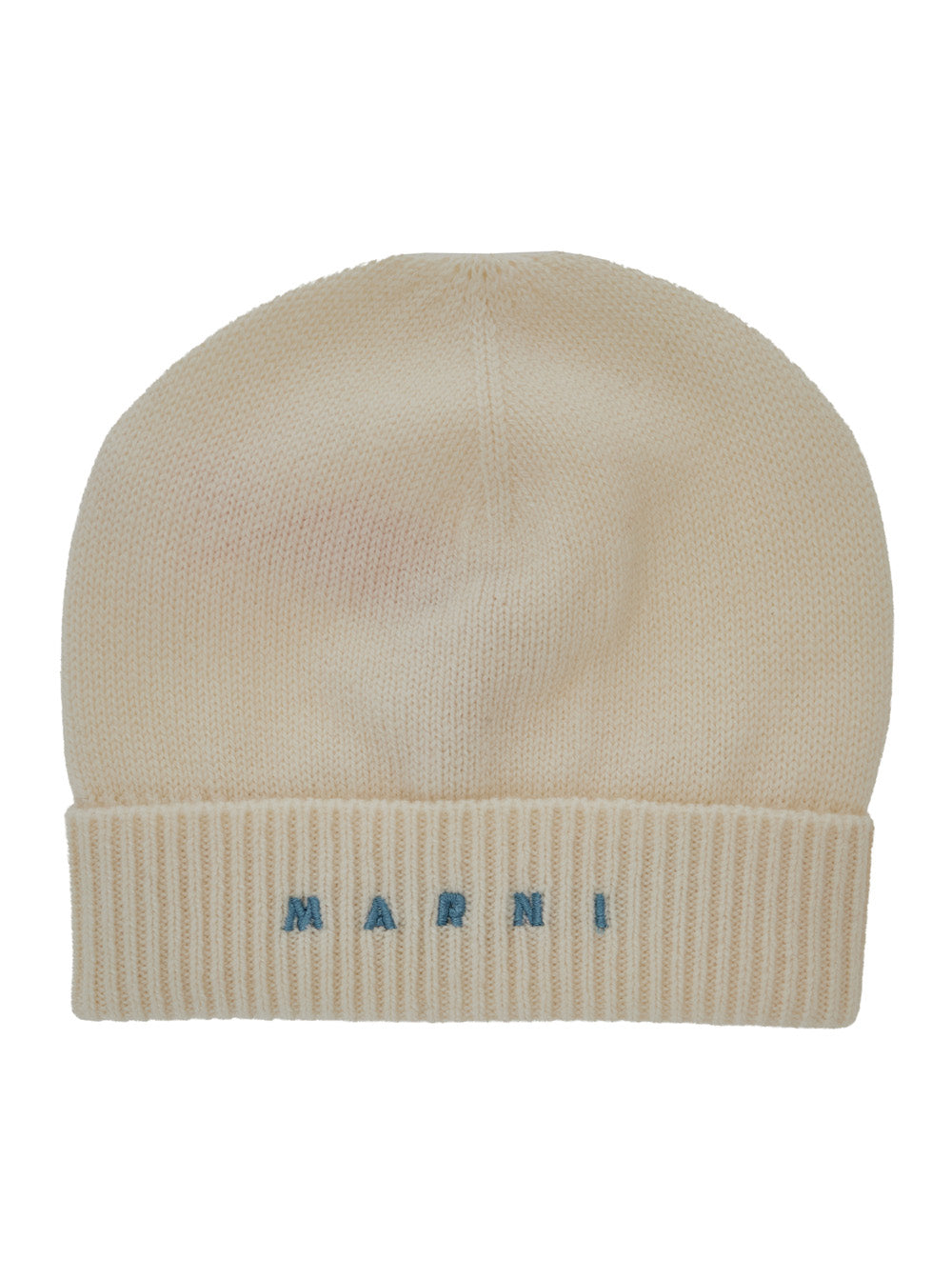 Marni M02008M004CMF62B Wool and Cashmere Knit Winter Hat — White by Marni